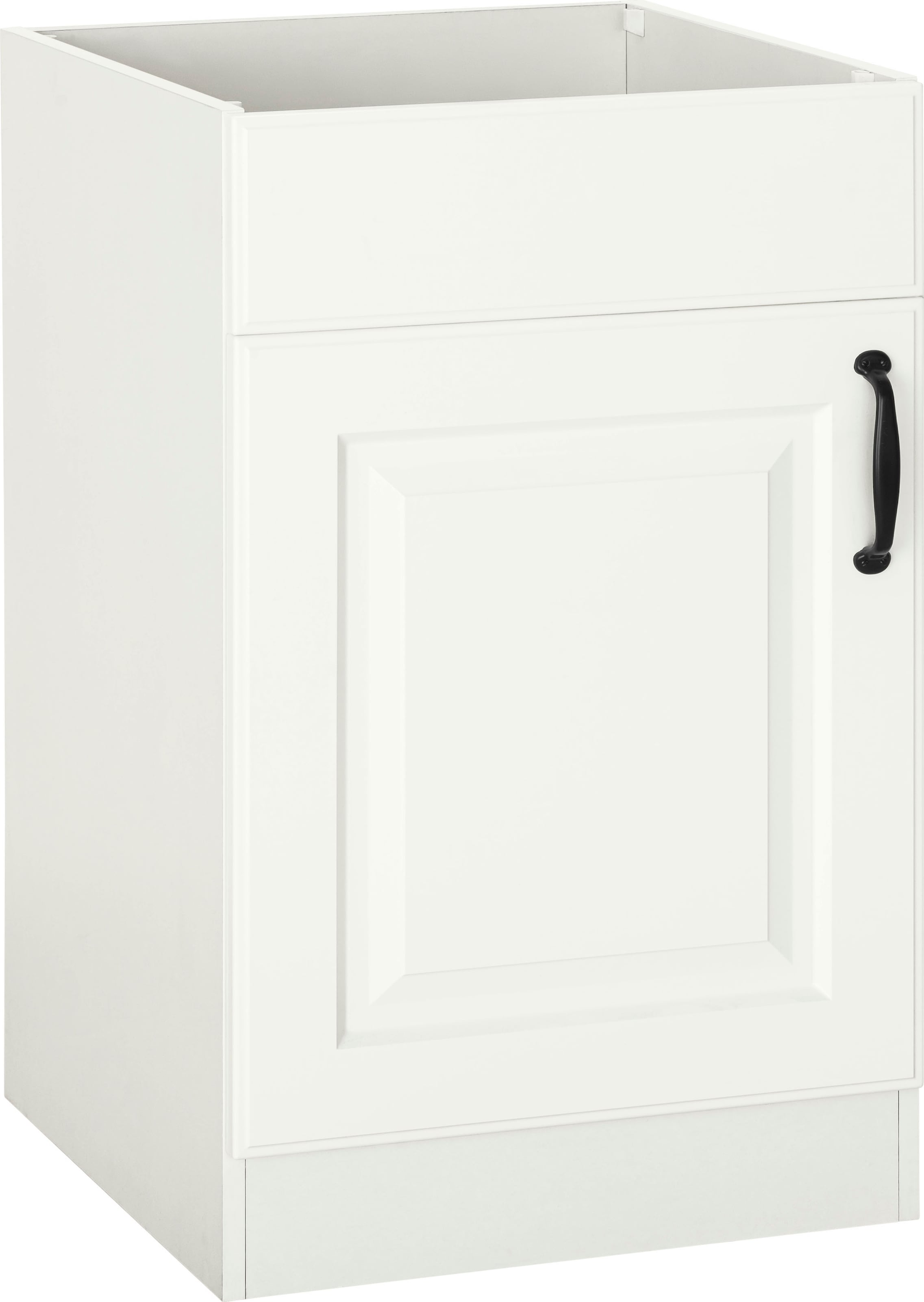 wiho Küchen Spülenschrank »Erla«, 50 cm breit mit Kassettenfront, ohne Arbeitsplatte