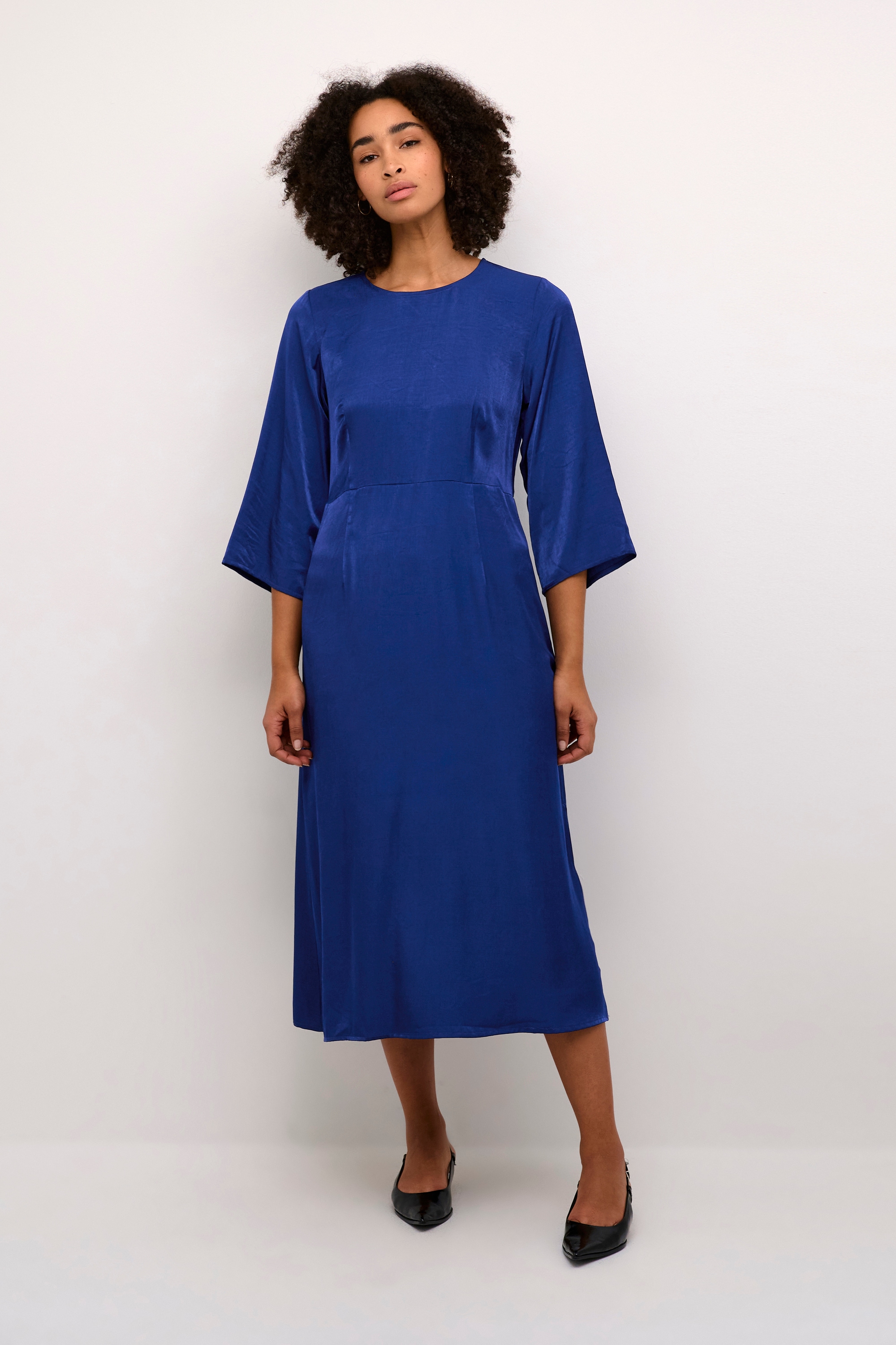 KAFFE Midikleid »Kleid KAmemba«