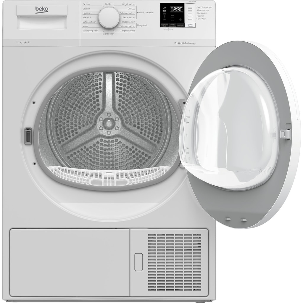 BEKO Wärmepumpentrockner »DHC742GXS«, 7 kg