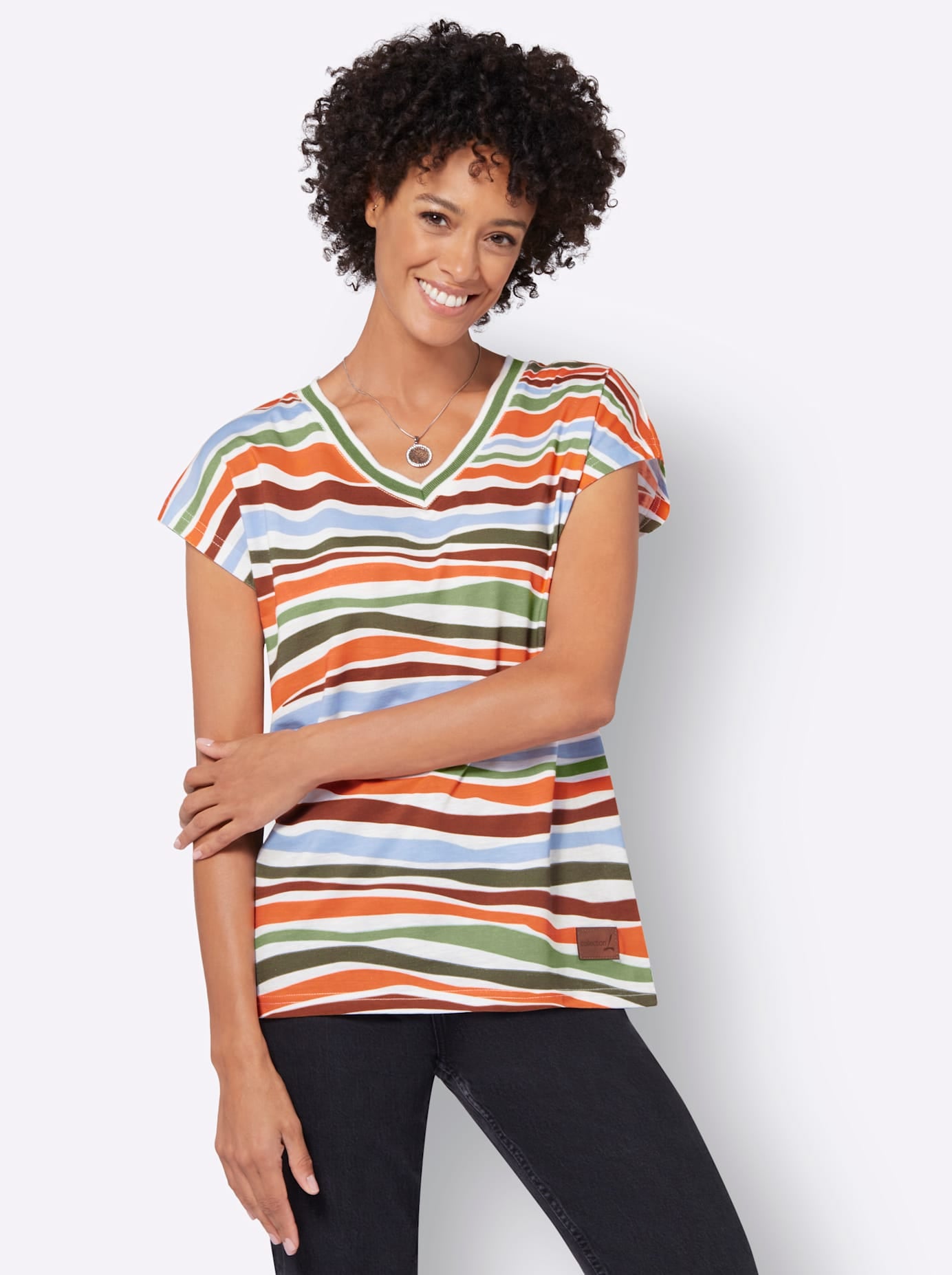 Casual Looks Print-Shirt "Shirt" 1 Stk. tlg. günstig online kaufen