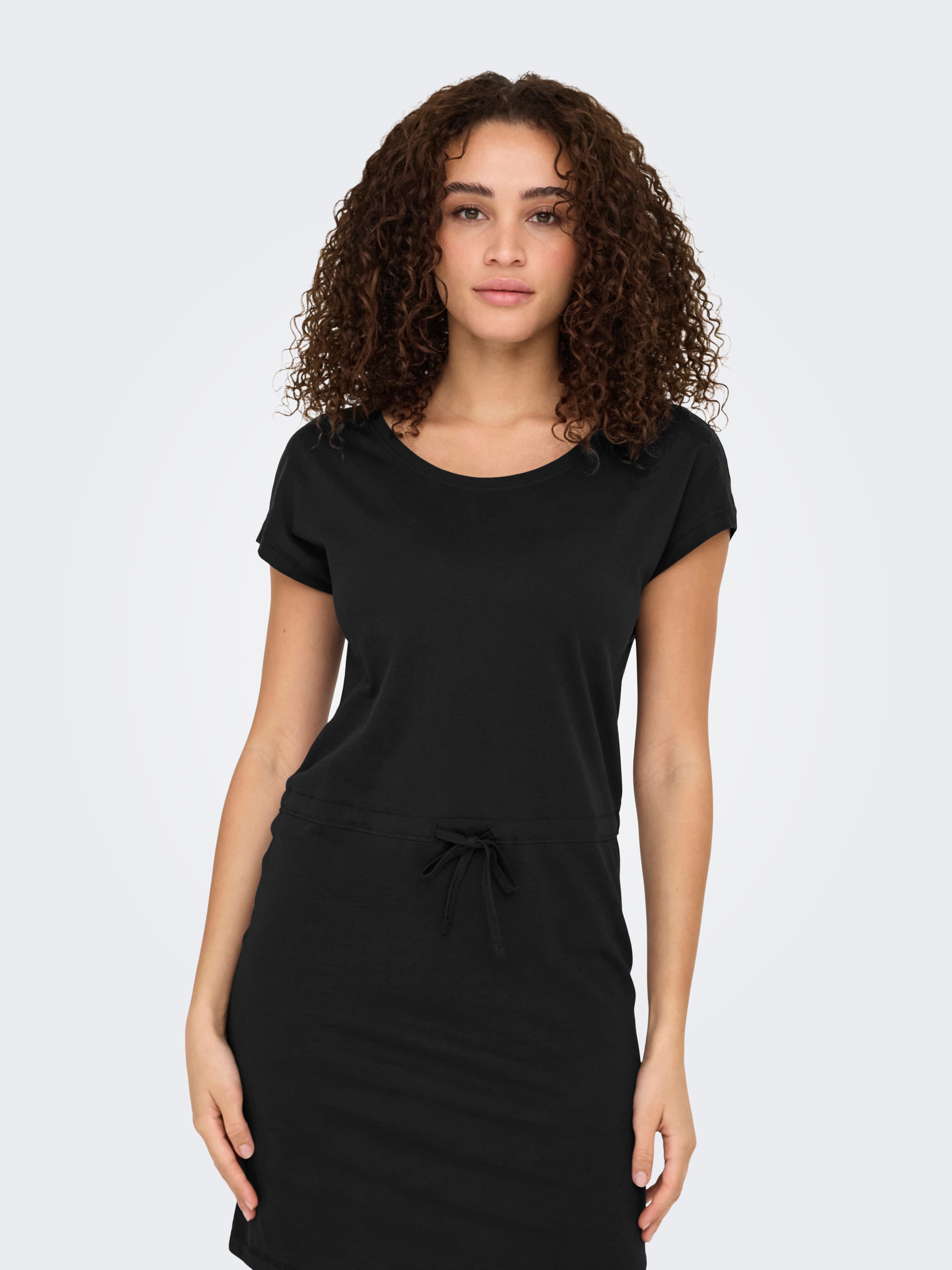 ONLY Shirtkleid »ONLMAY LIFE S/S DRESS 2 PACK CS JRS« 2er-Pack,  Baumwolle, regular fit, Rundhals