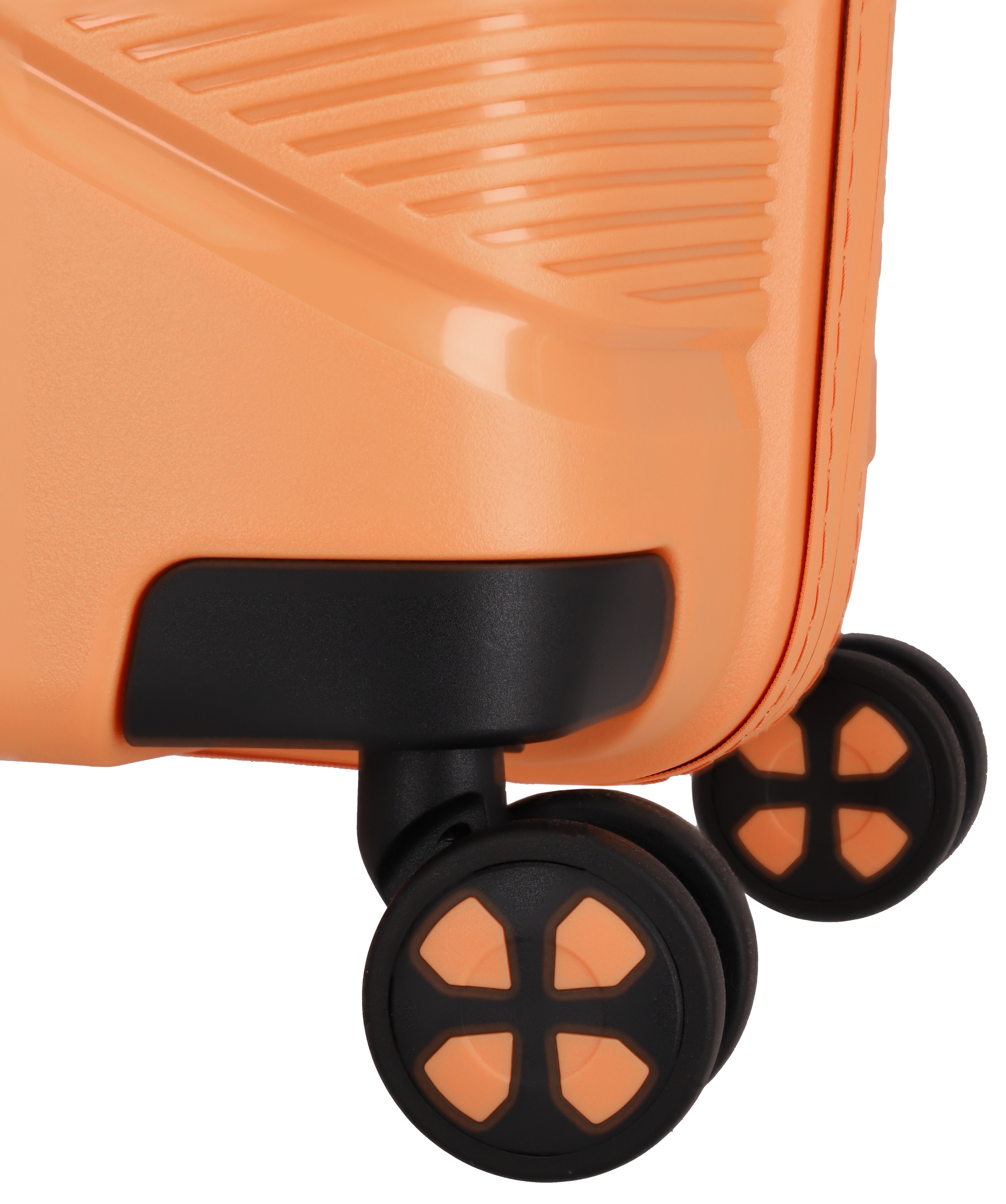IMPACKT Hartschalen-Trolley »IP1, verschiedene Größen und Farben«, 4 Rollen, Hartschalen-Koffer vegan Koffer Reisegepäck USB-Port TSA Zahlenschloss
