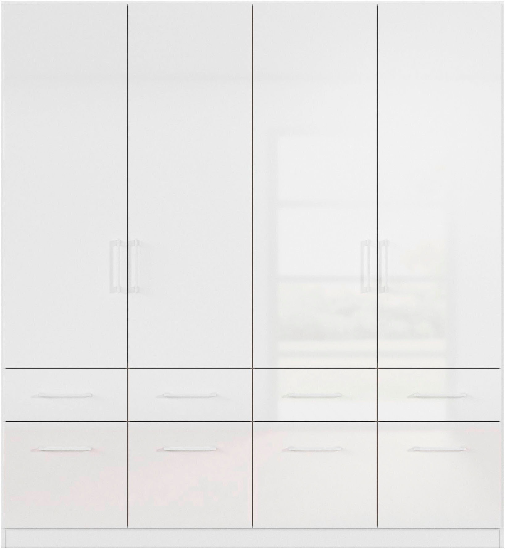 rauch Drehtürenschrank »Kleiderschrank Schrank Garderobe Schlafzimmerschrank CELLE«, in 4 Breiten und 2 Höhen, optional mit Schubkästen MADE IN GERMANY