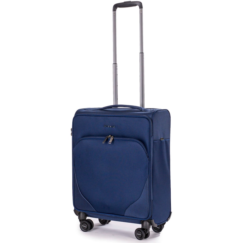 Stratic Weichgepäck-Trolley »Mix S, blue«, 4 Rollen