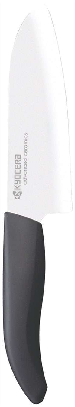 KYOCERA Santokumesser "GEN NATURE" extrem scharf, Griff aus Zuckerrohr, Klingenlänge: 14 cm