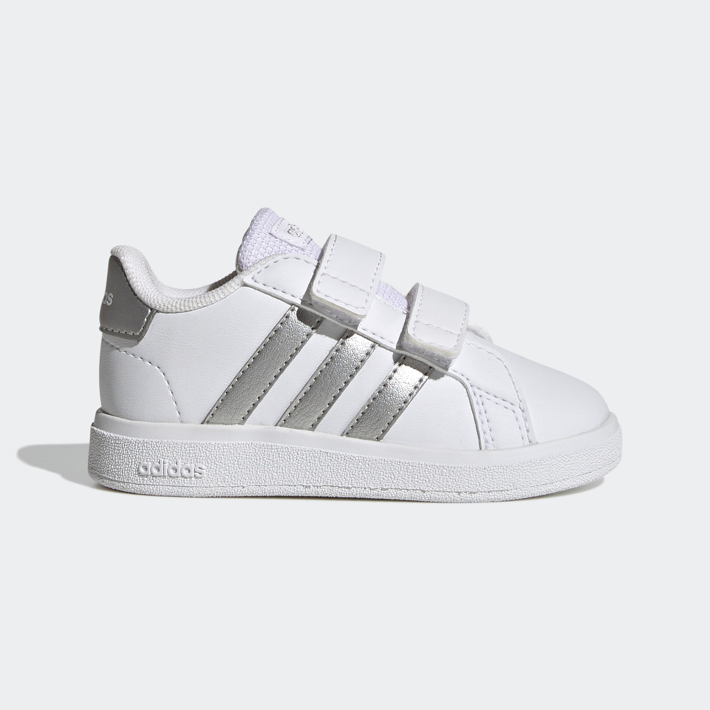 adidas Sportswear Sneaker »GRAND COURT LIFESTYLE HOOK AND LOOP«, Design auf den Spuren des adidas Superstar