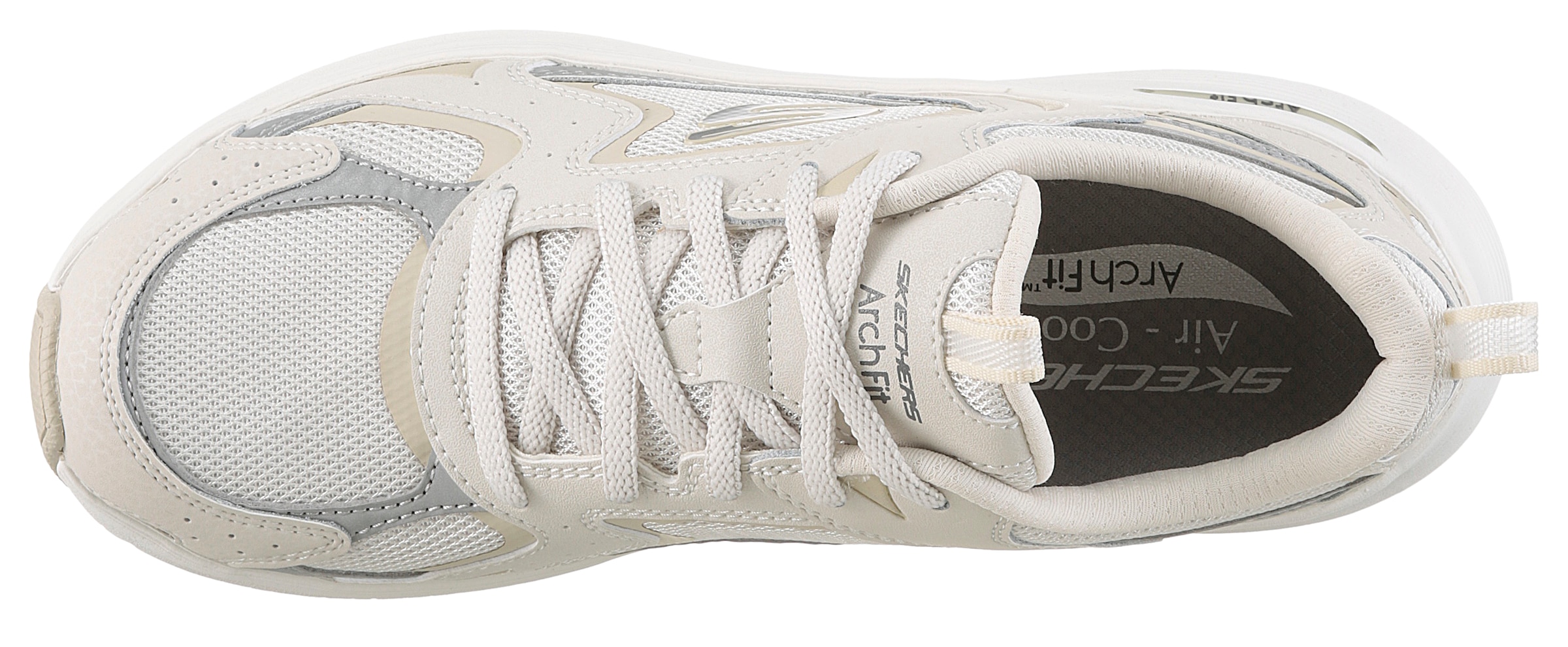 Skechers Sneaker »ARCH FIT 2.0«, Chunky Sneaker, Schnürschuh mit Plateau Sohle