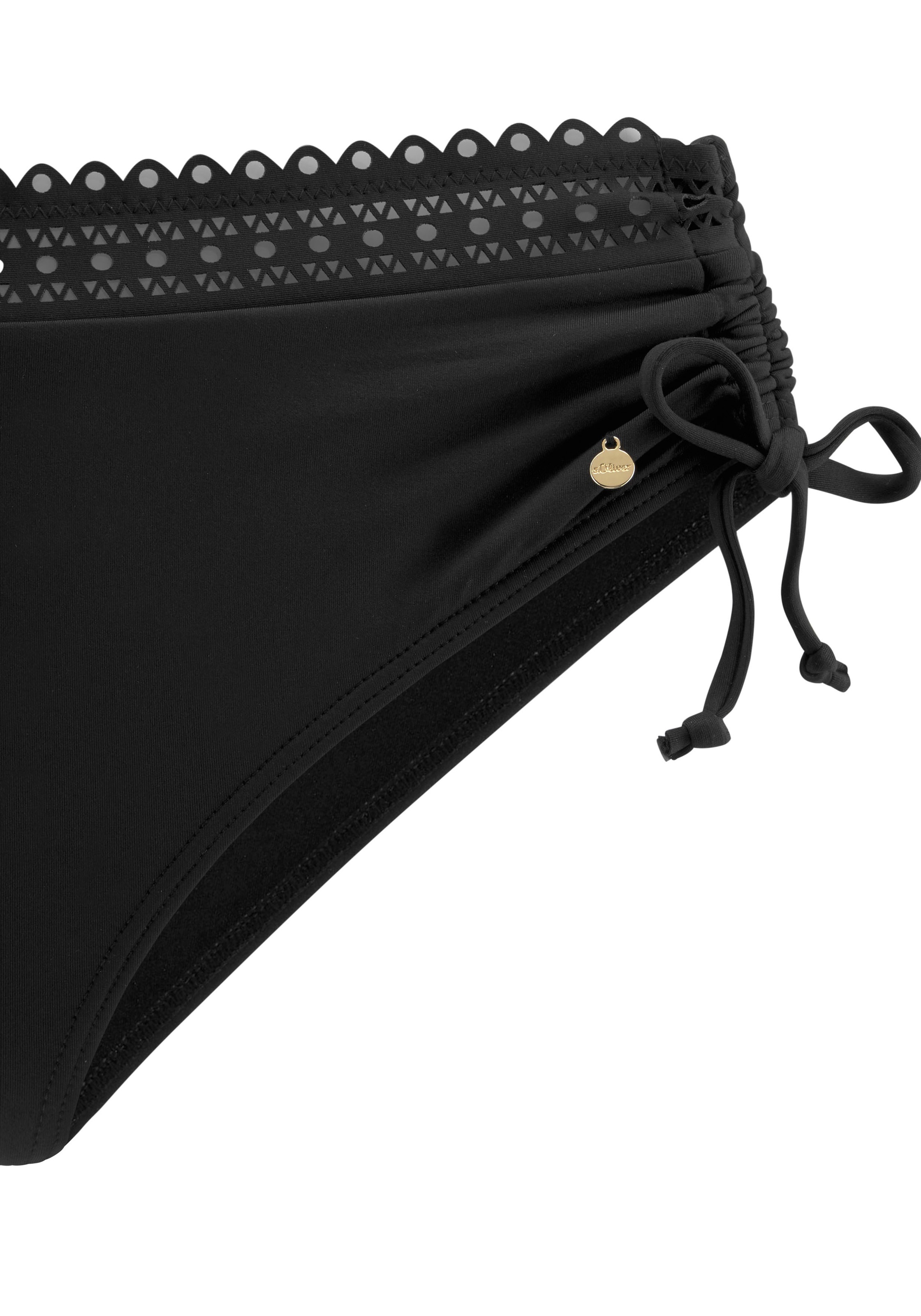 Thumbnail - s.Oliver Bikini-Hose "Aiko", mit Häkeloptik