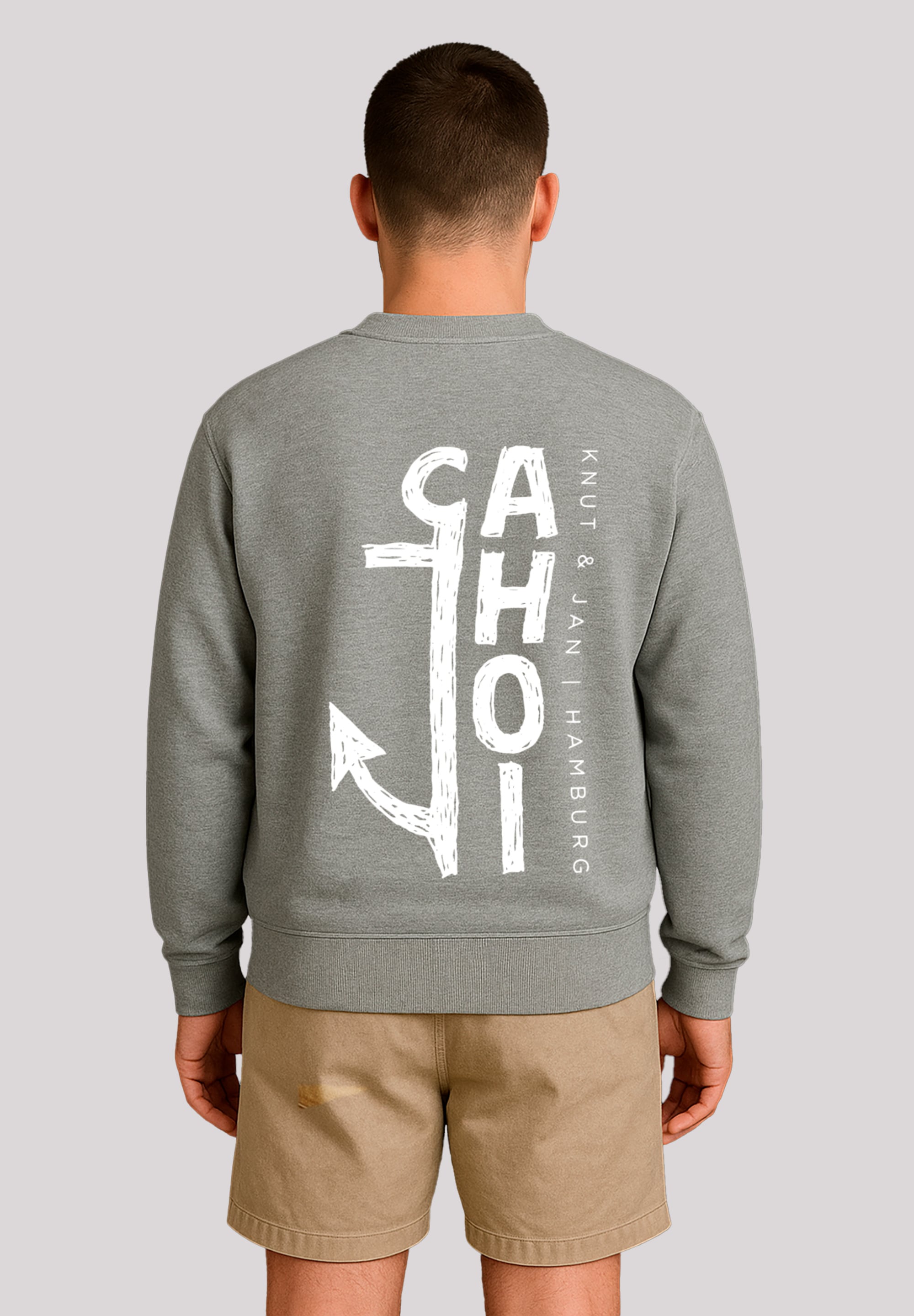 F4NT4STIC Sweatshirt »Knut & Jan Scribble Logo«, Premium Qualität, Knut & Jan Hamburg