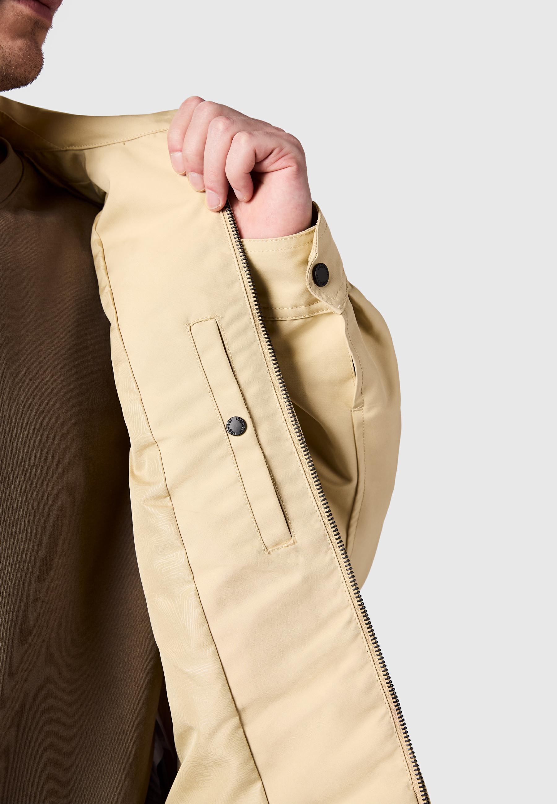 Ragwear Hemdjacke »Dyphner YOUMODO« ohne Kapuze Wasserabweisende Übergangsjacke mit Hemdkragen