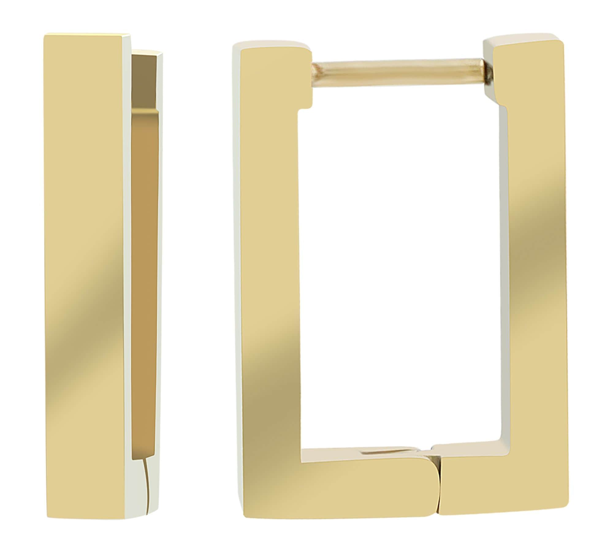 Adelia´s Klappcreolen "Damen Ohrringe – Klappcreole aus Edelstahl" Zum Vers günstig online kaufen