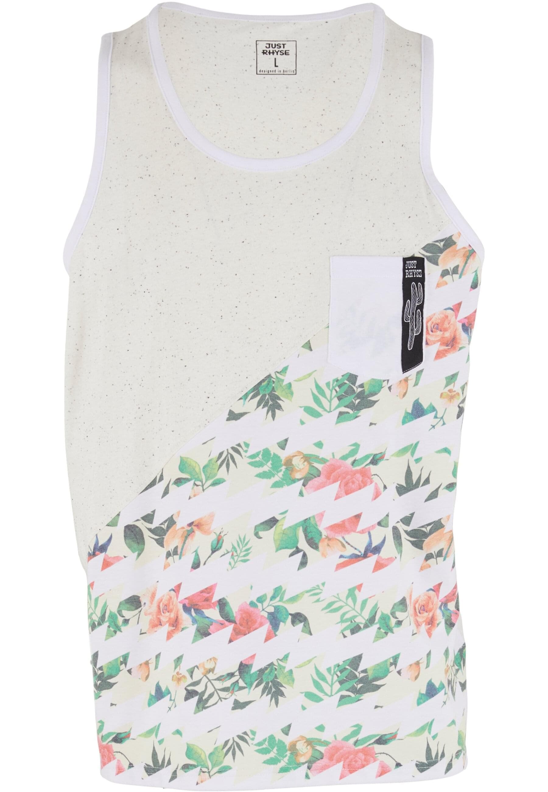 Just Rhyse Tanktop "Just Rhyse Just Rhyse Floral Tank Tops" 1 Stk. günstig online kaufen