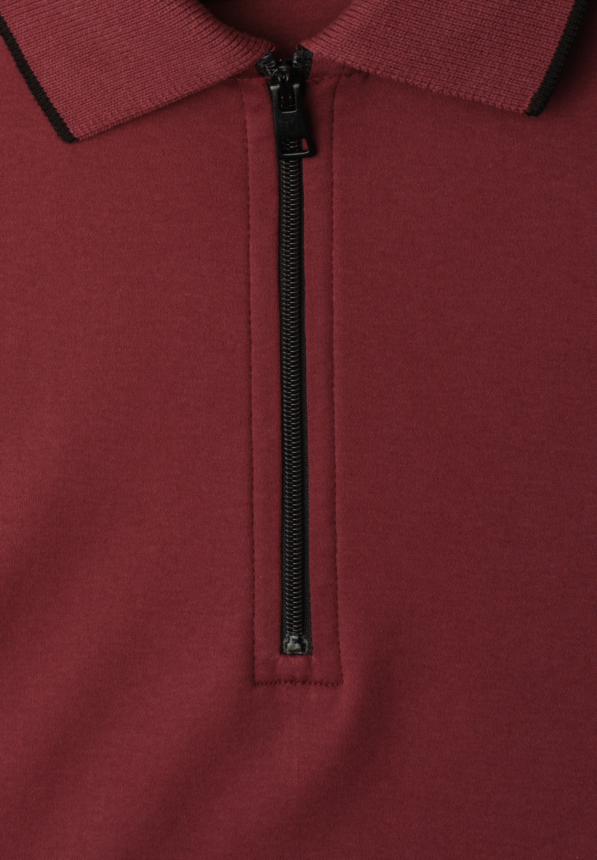 STREET ONE MEN Poloshirt mit Zipper