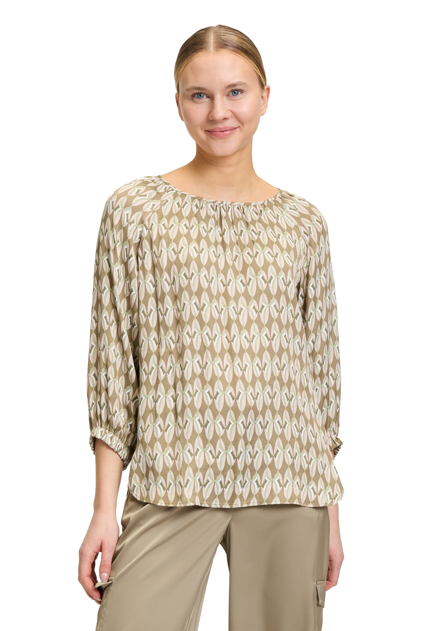 Betty Barclay Schlupfbluse "Betty Barclay Damen Schlupfbluse mit Rundhalsau günstig online kaufen