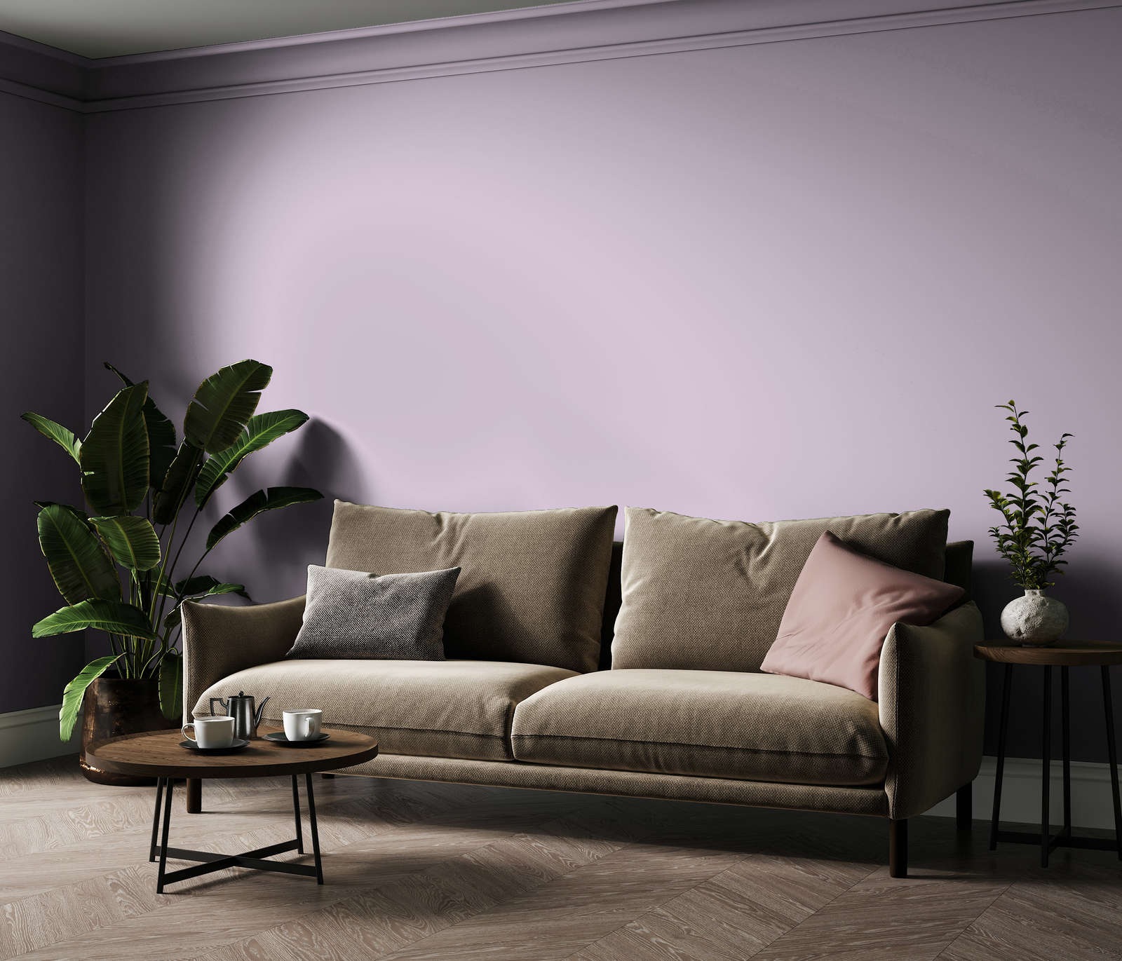 A.S. Création Wandfarbe »Premium Innenwandfarbe PURO Tuchmatt lovely rose« ideal für Wohnzimmer, Schlafzimmer, Flur und Küche, Farbwelt Rosa