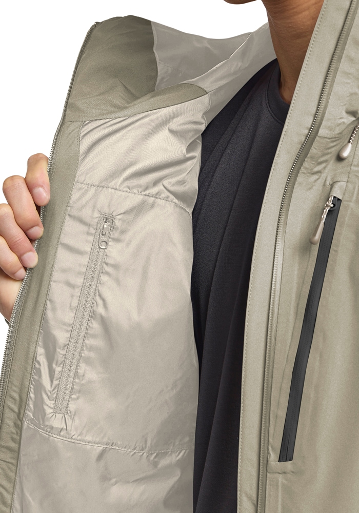 Jack Wolfskin Funktionsjacke »EAGLE PEAK 2L JKT M«, mit Kapuze