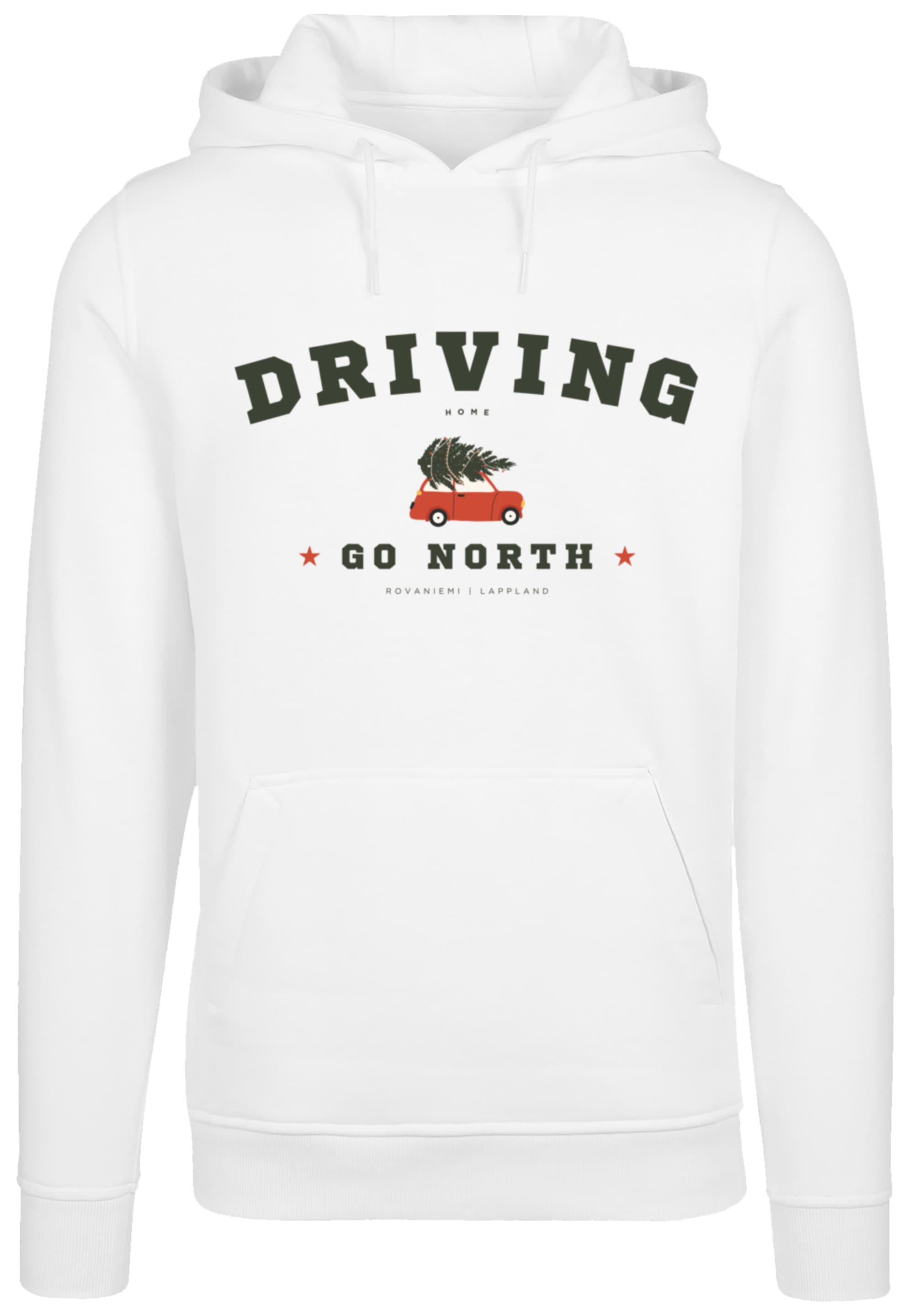 F4NT4STIC Kapuzenpullover »Driving Home Weihnachten«, Weihnachten, Geschenk, Logo