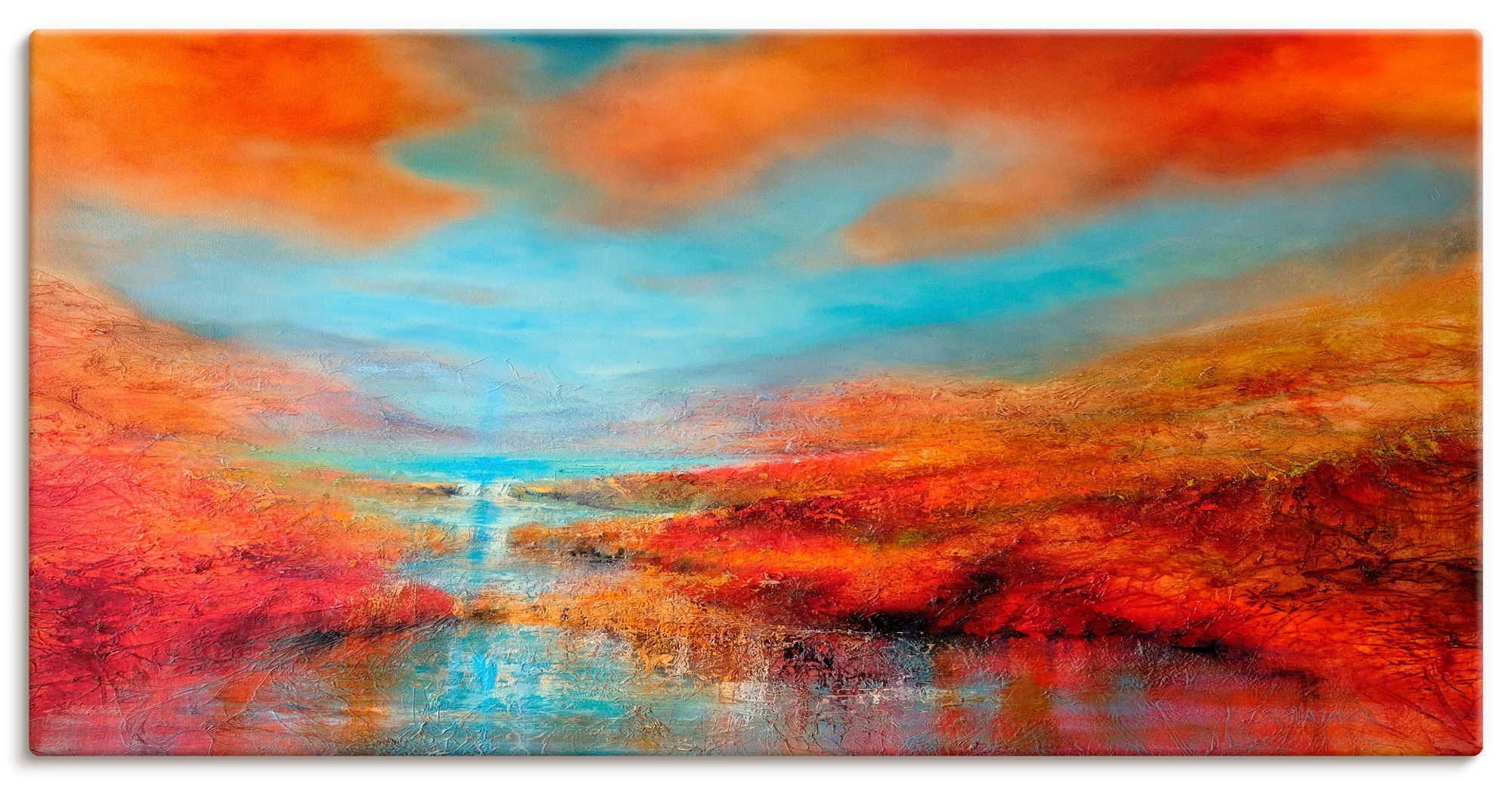 Artland Wandbild "Dreamland" Bilder vom Sonnenuntergang & -aufgang 1 Stk. tlg. als Alubild, Leinwandbild, Poster, Wandaufkleber in verschied. Größen
