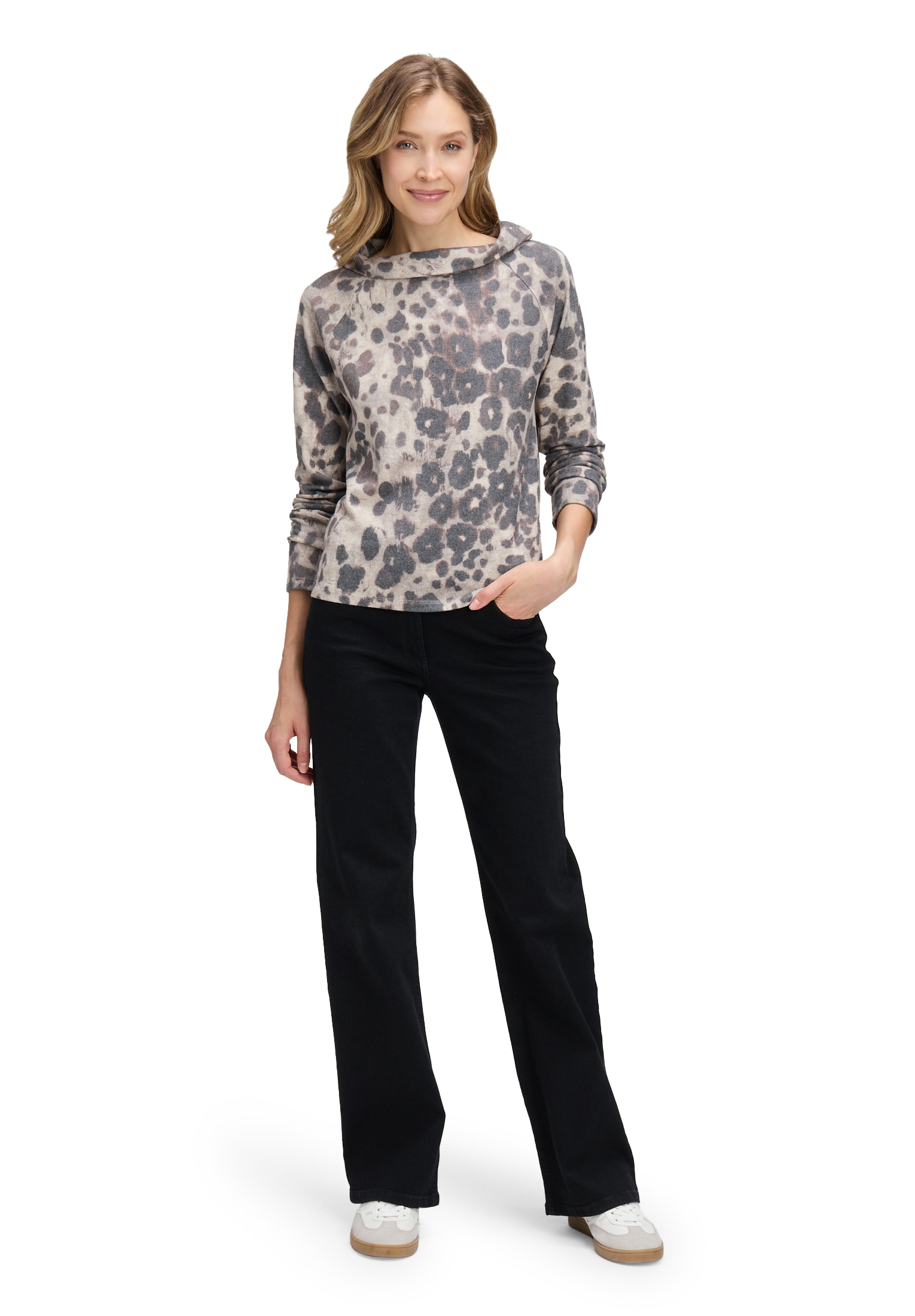 Betty Barclay Sweatshirt »Damen Sweatshirt mit Kragen«