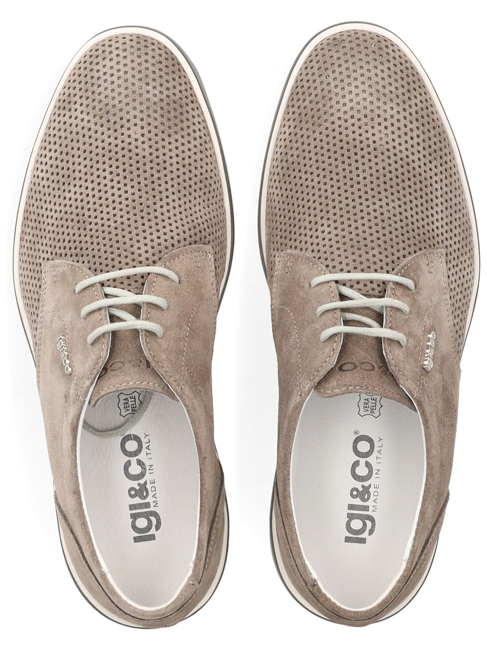 IGI & CO Schnürschuh »IGI & CO Halbschuhe Veloursleder«