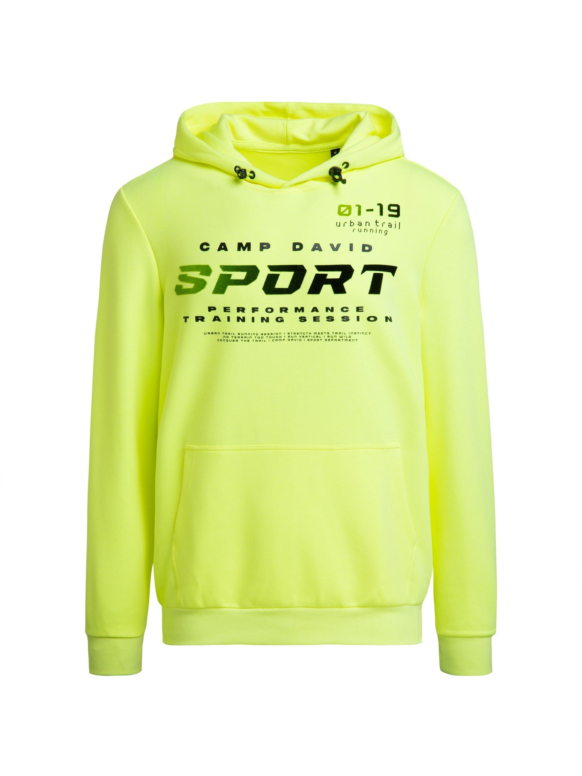 CAMP DAVID Kapuzensweatshirt , mit verstellbarem Gummizug an der Kapuze
