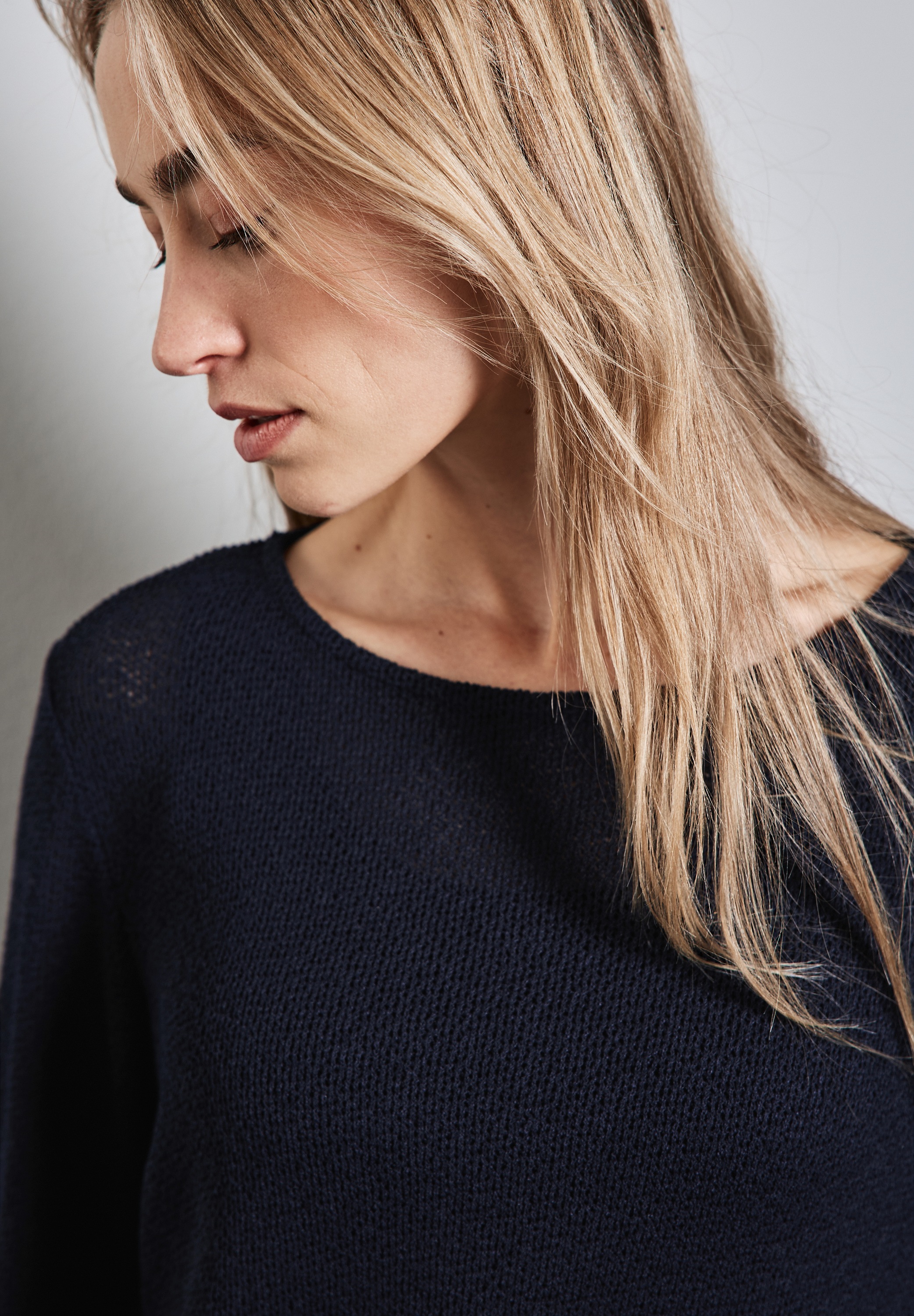 STREET ONE Langarmshirt mit 3/4 Ärmeln günstig online kaufen