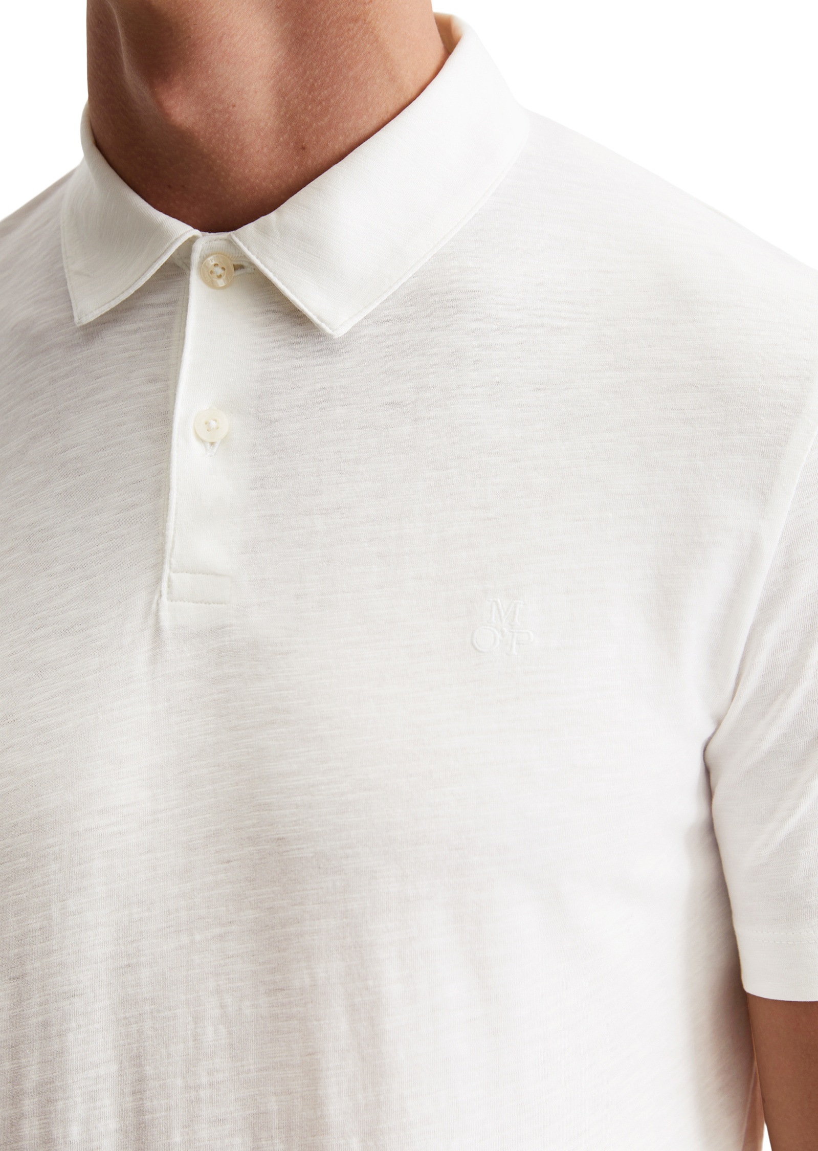 Marc O'Polo Poloshirt »in softer Slub-Jersey-Qualität«