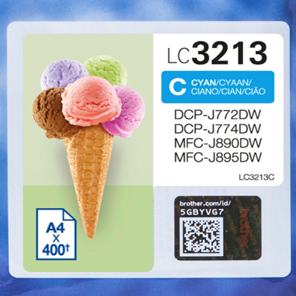 Brother Tintenpatrone »LC-3213C«, (1 St.)