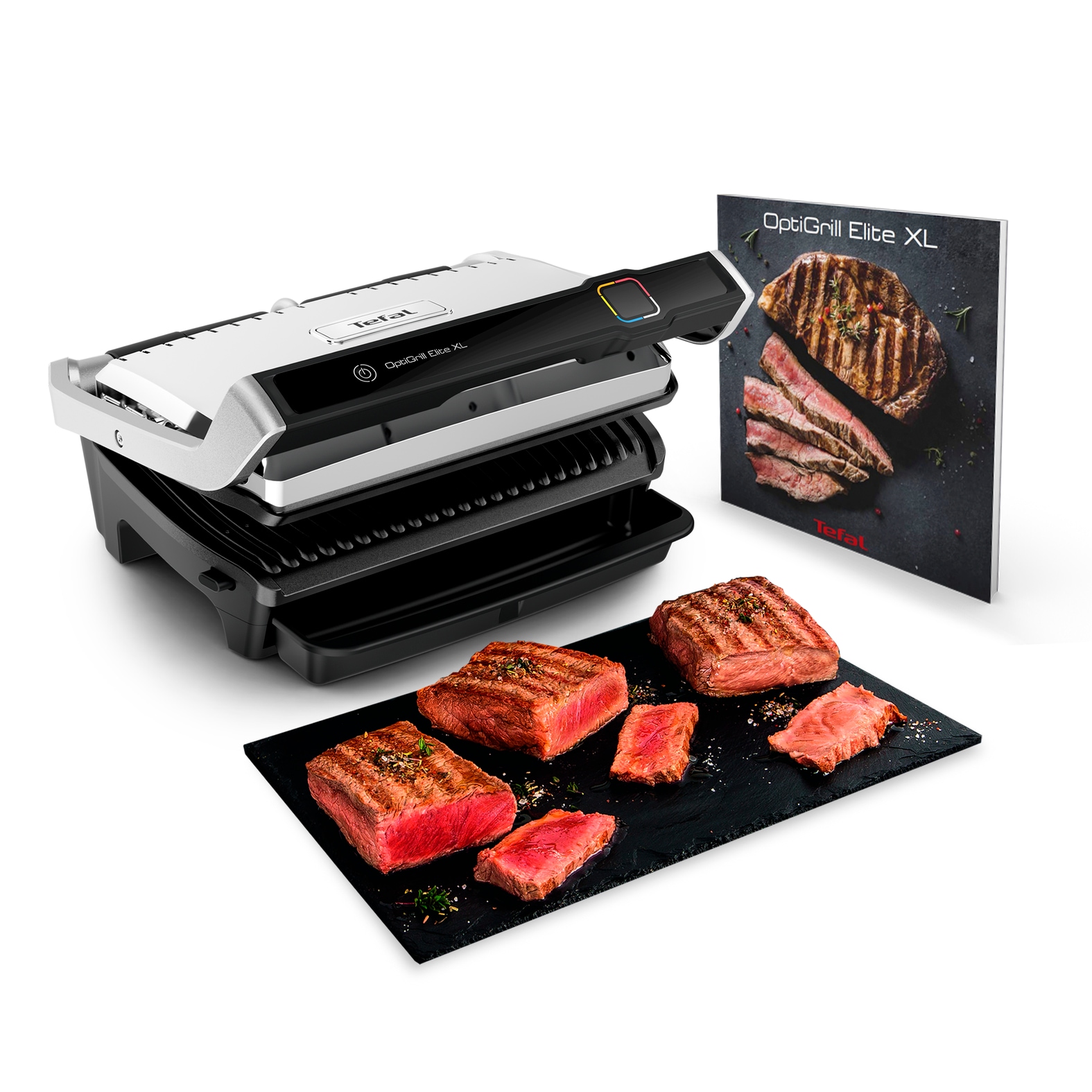 Tefal Kontaktgrill "OptiGrill Elite XL, spülmaschinengeeignete Platten", 22 günstig online kaufen