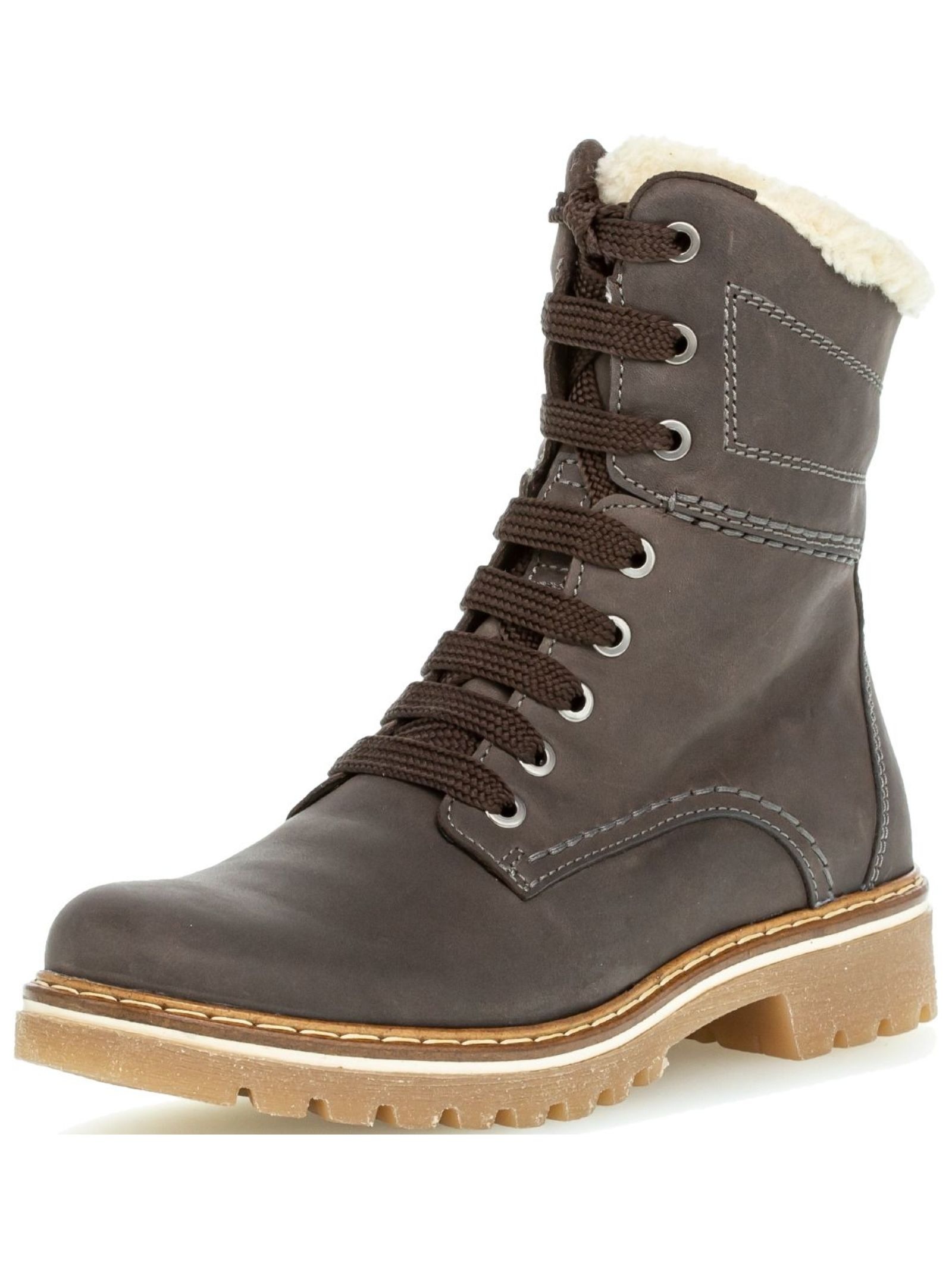 Gabor Schnürstiefelette "Gabor Stiefelette Leder"