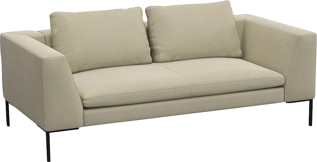 FLEXLUX 2,5-Sitzer »Loano«, modernes Sofa, frei im Raum stellbar, lose Kissen, Kaltschaum im Sitz