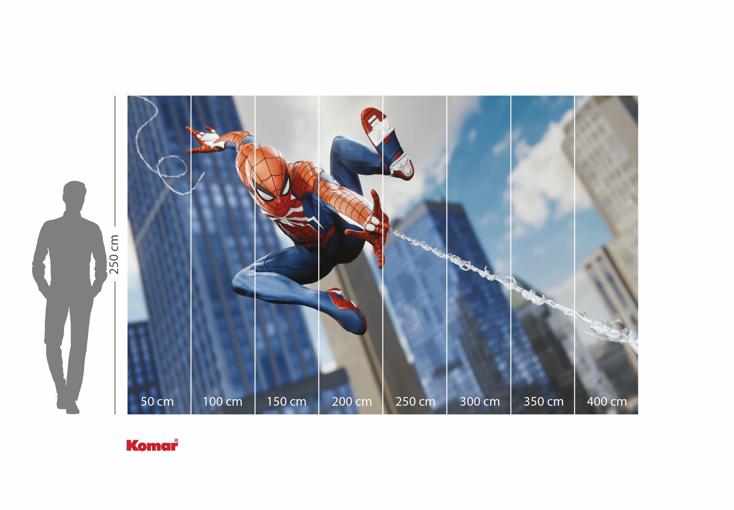 Komar Kindertapete »Marvel Spider-Man Attack!«, bedruckt