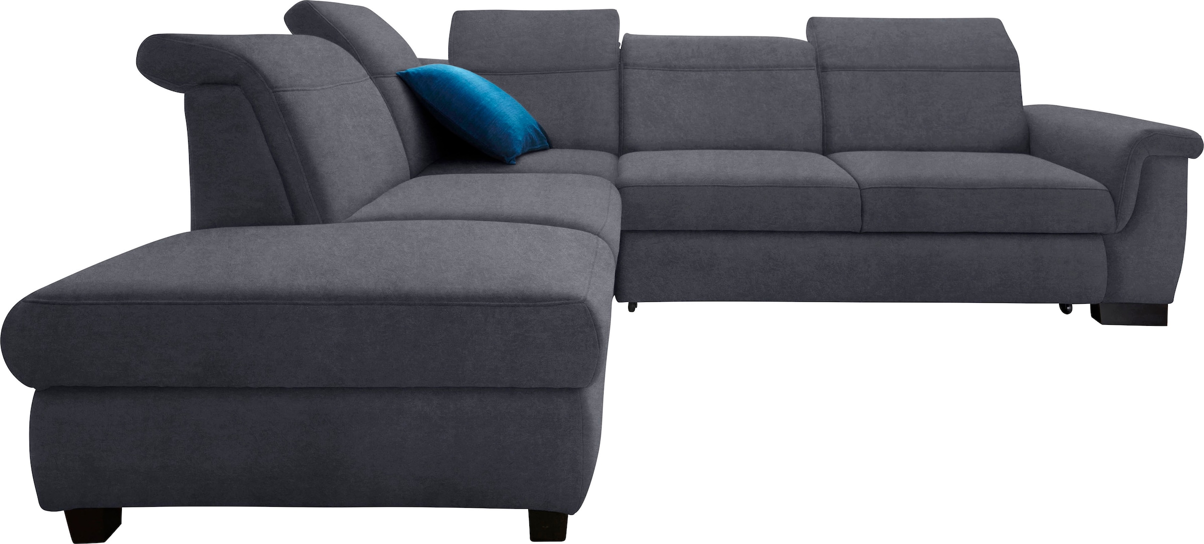 DOMO collection Ecksofa »Sully L-Form«, wahlweise mit Bettfunktion und Kopf- bzw. Rückenverstellung