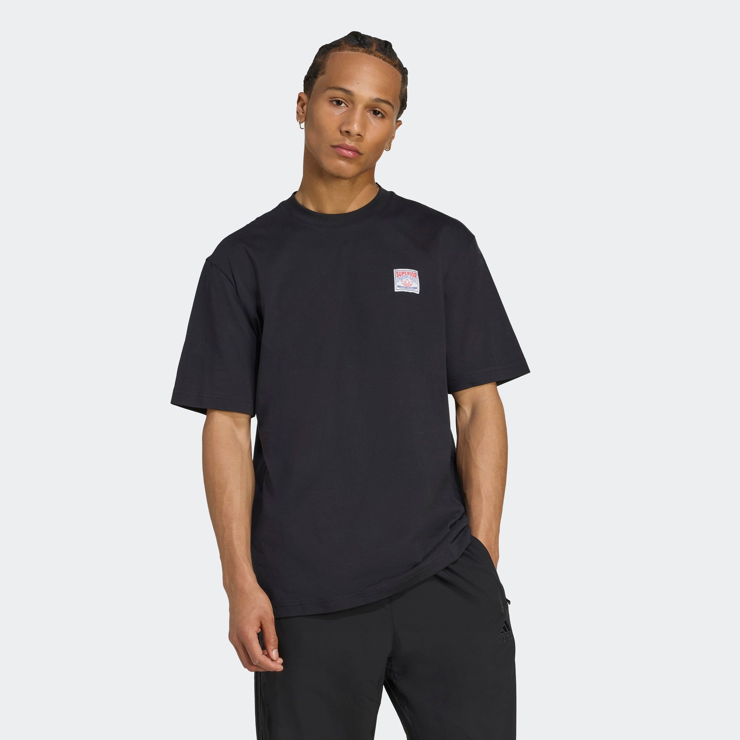 adidas Originals T-Shirt "WABASH LOOSE" sportlicher Workwear-Look, lockere günstig online kaufen