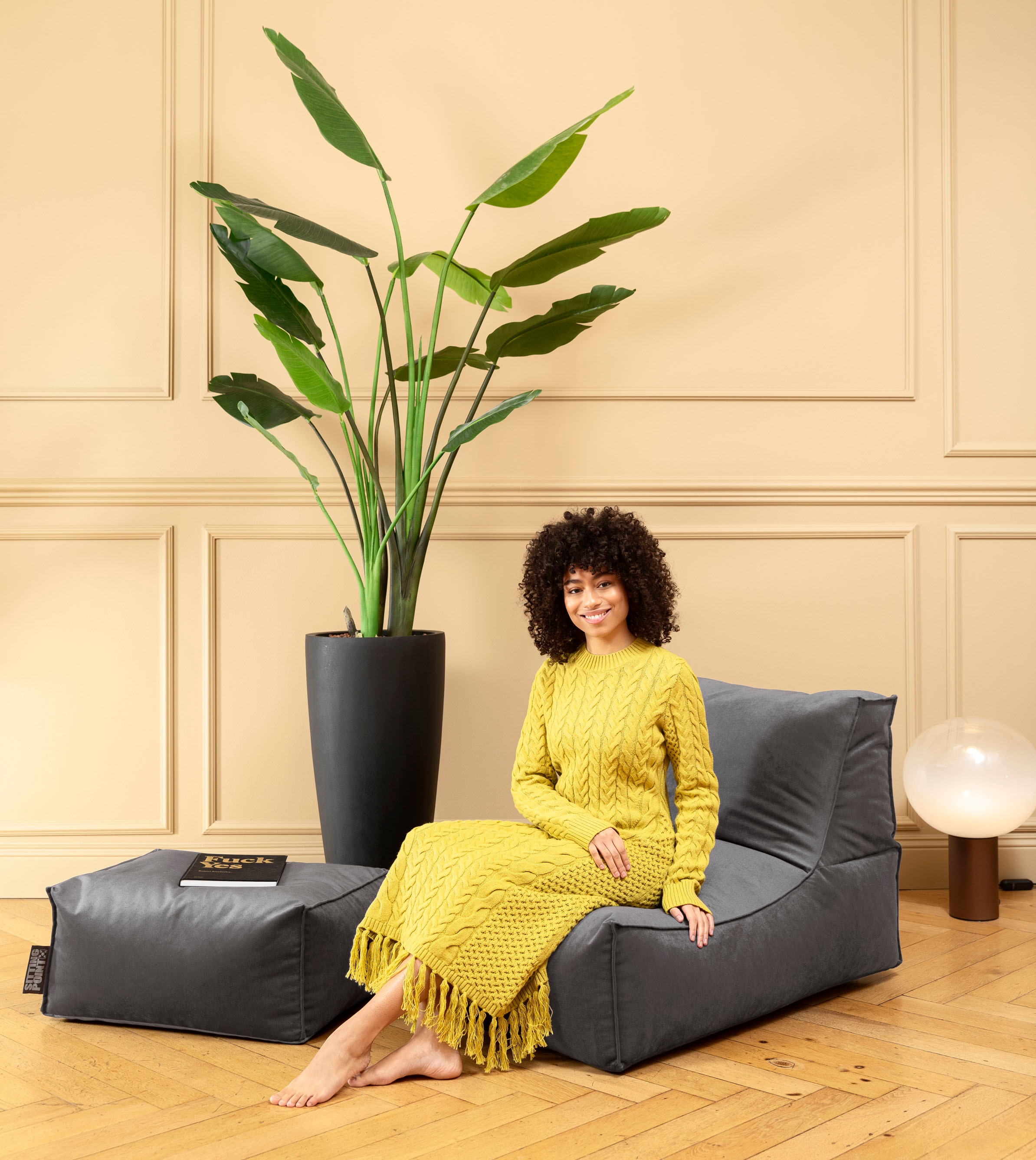 Magma Heimtex Sitzsack »Rock MARLA« 1 Stk. tlg.