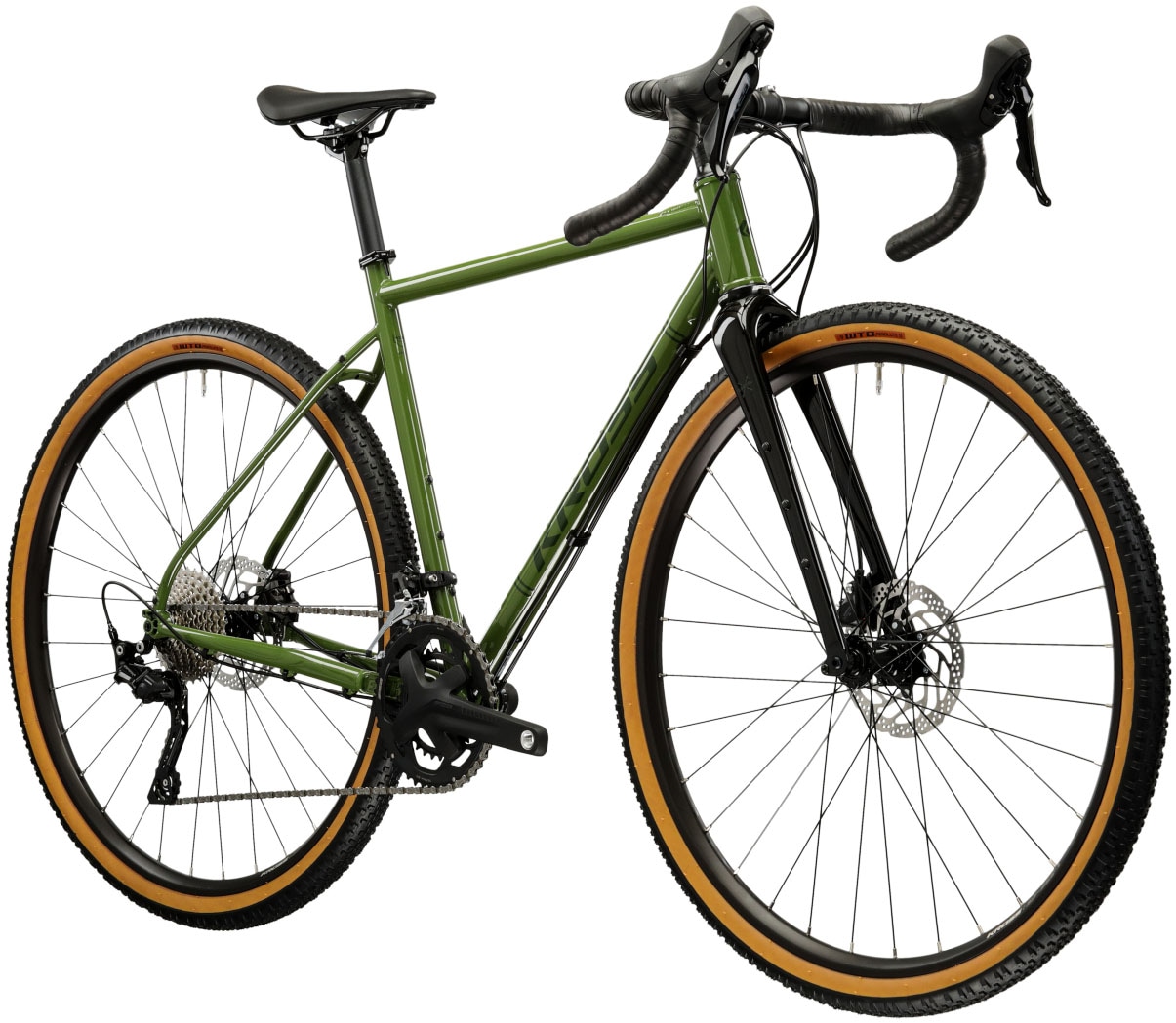 Kross Gravelbike »Gravelbike Esker 4.0 grün 20 Gänge«, 20 Gang, Shimano, GRX RX400 Schaltwerk, Kettenschaltung