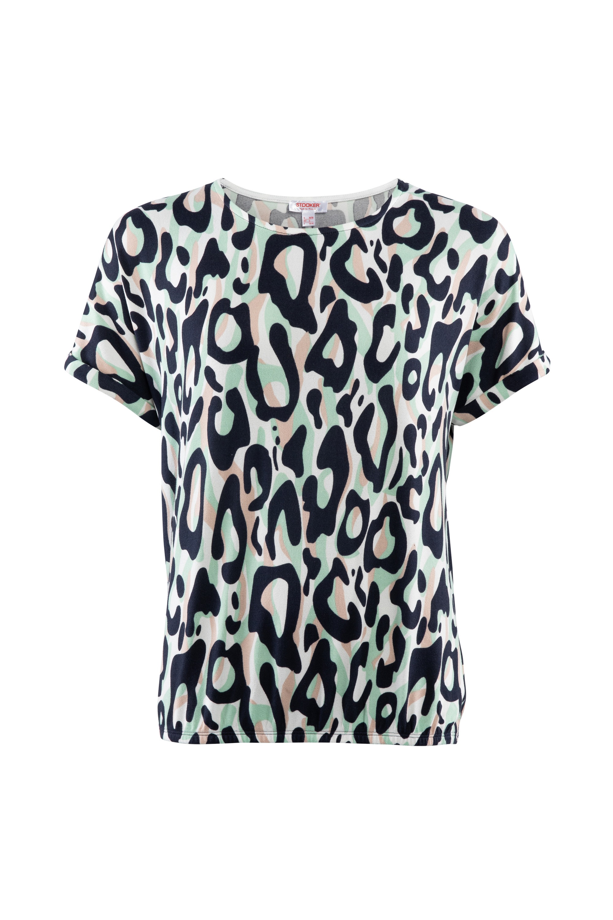 STOOKER WOMEN Kurzarmshirt »CLEA Print T-Shirt«, Regular Fit T-Shirt Spitzen- Shirt für Damen