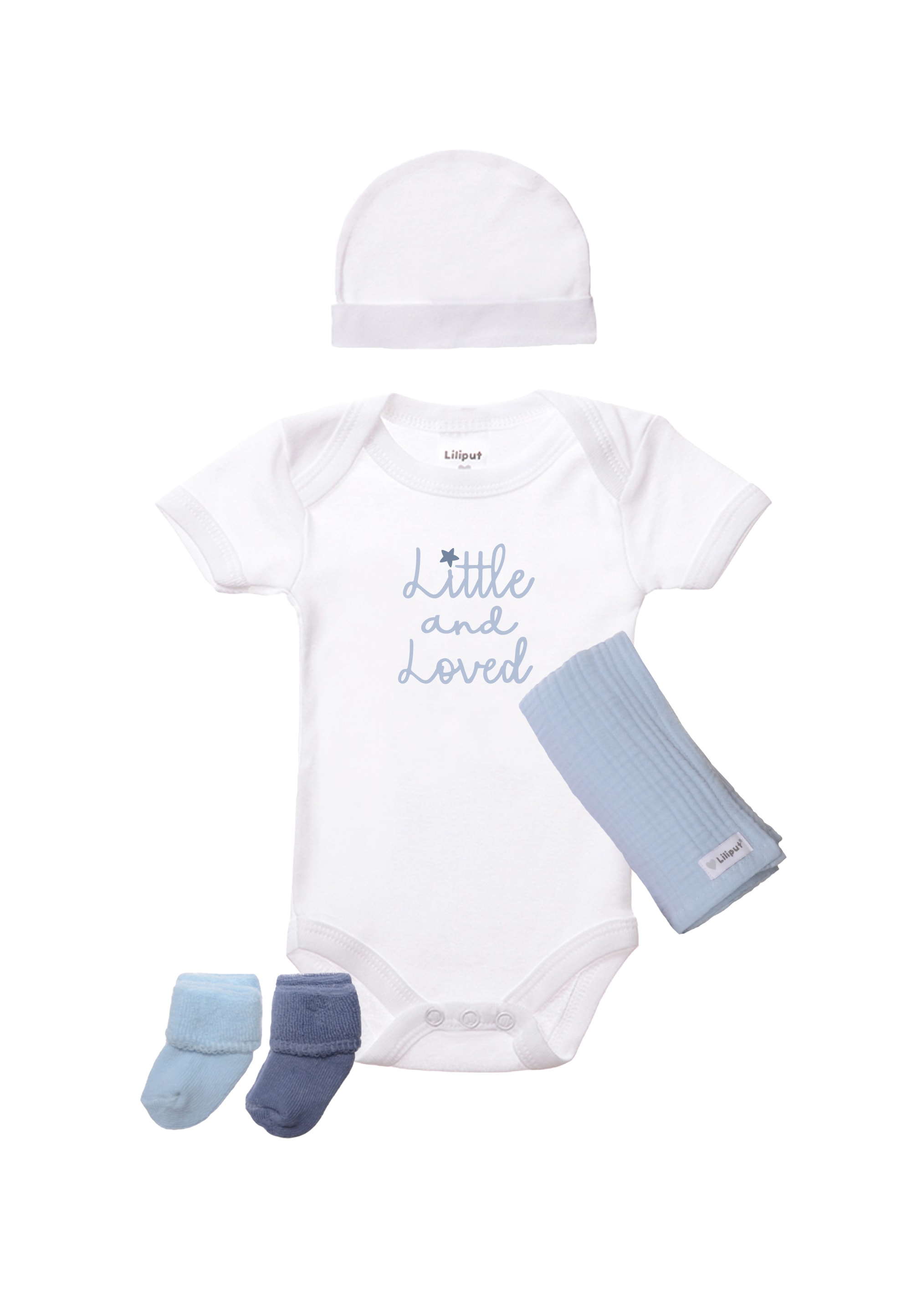 Liliput Erstausstattungspaket "Little and Loved" 5 mit niedlichem Print