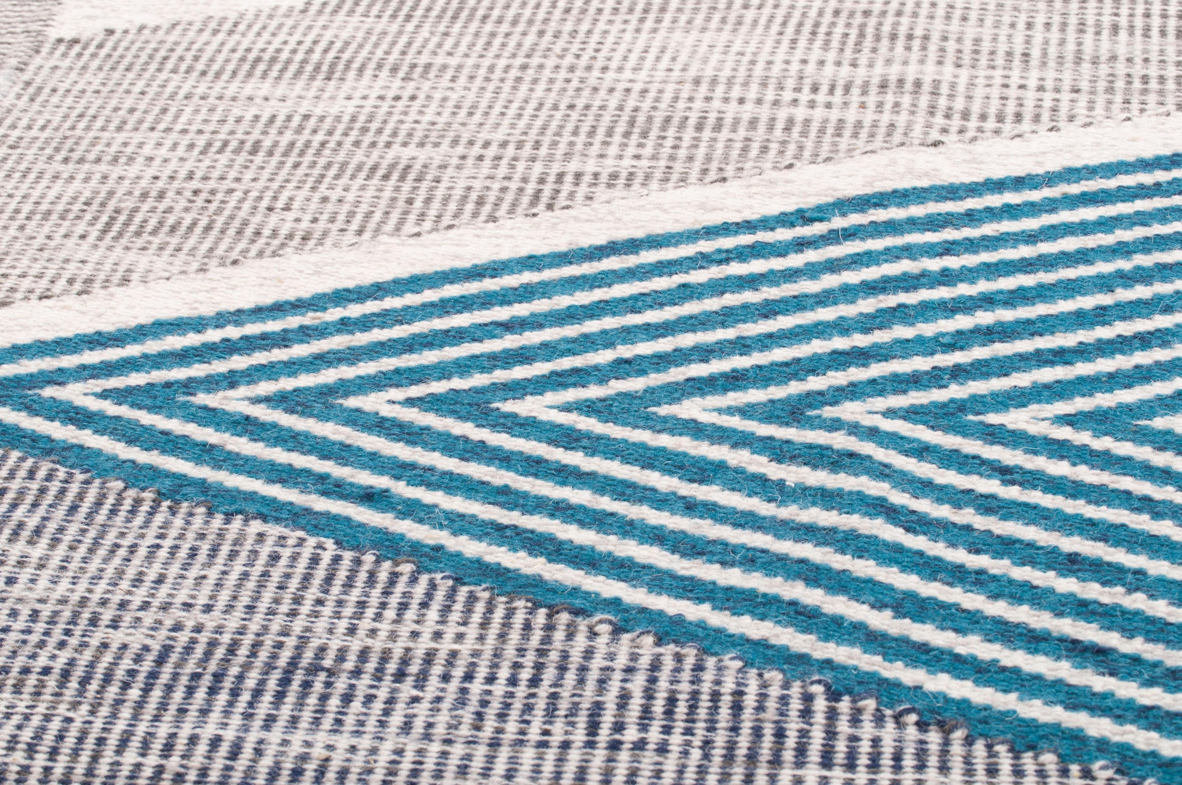 TOM TAILOR HOME Teppich »Modern Kelim«, rechteckig, 5 mm Höhe, handgewebt, mit Fransen, Boho-Style