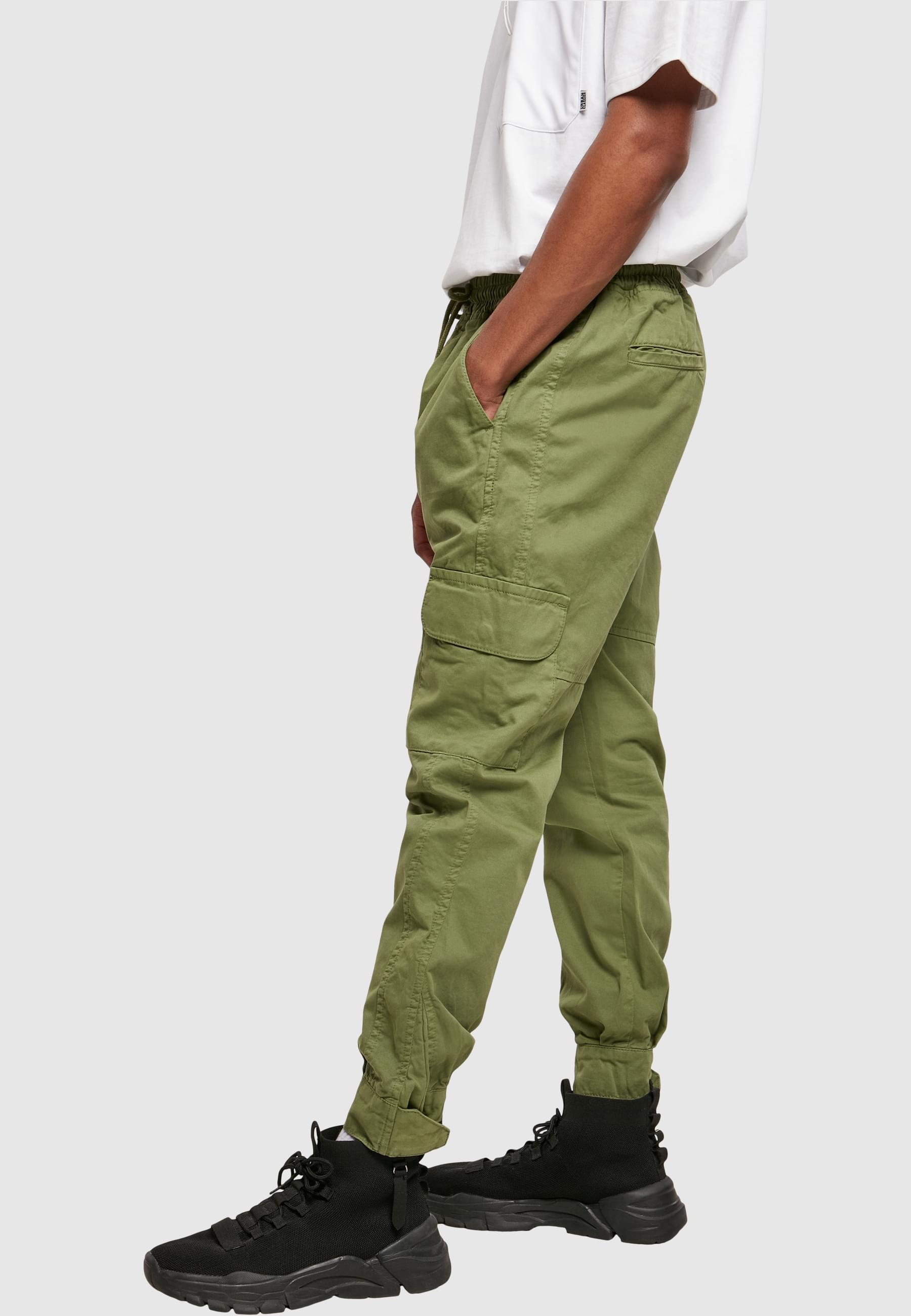 URBAN CLASSICS Cargohose »Urban Classics Herren Military Jogg Pants«, (1 tlg.)