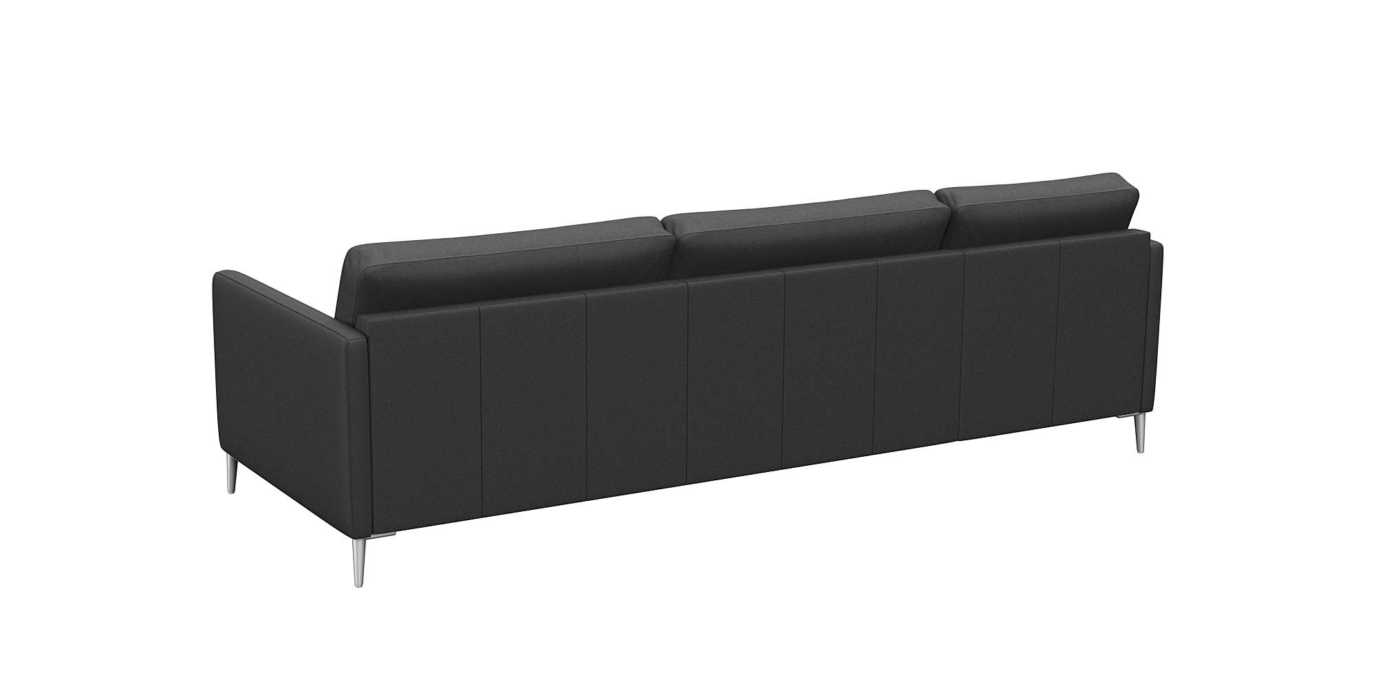 Thumbnail - FLEXLUX Ecksofa "Fiore, L-Form, bequem und komfortabel durch hochwertigem Sitzaufbau", schmale Armlehnen, Kaltschaum, Fü...
