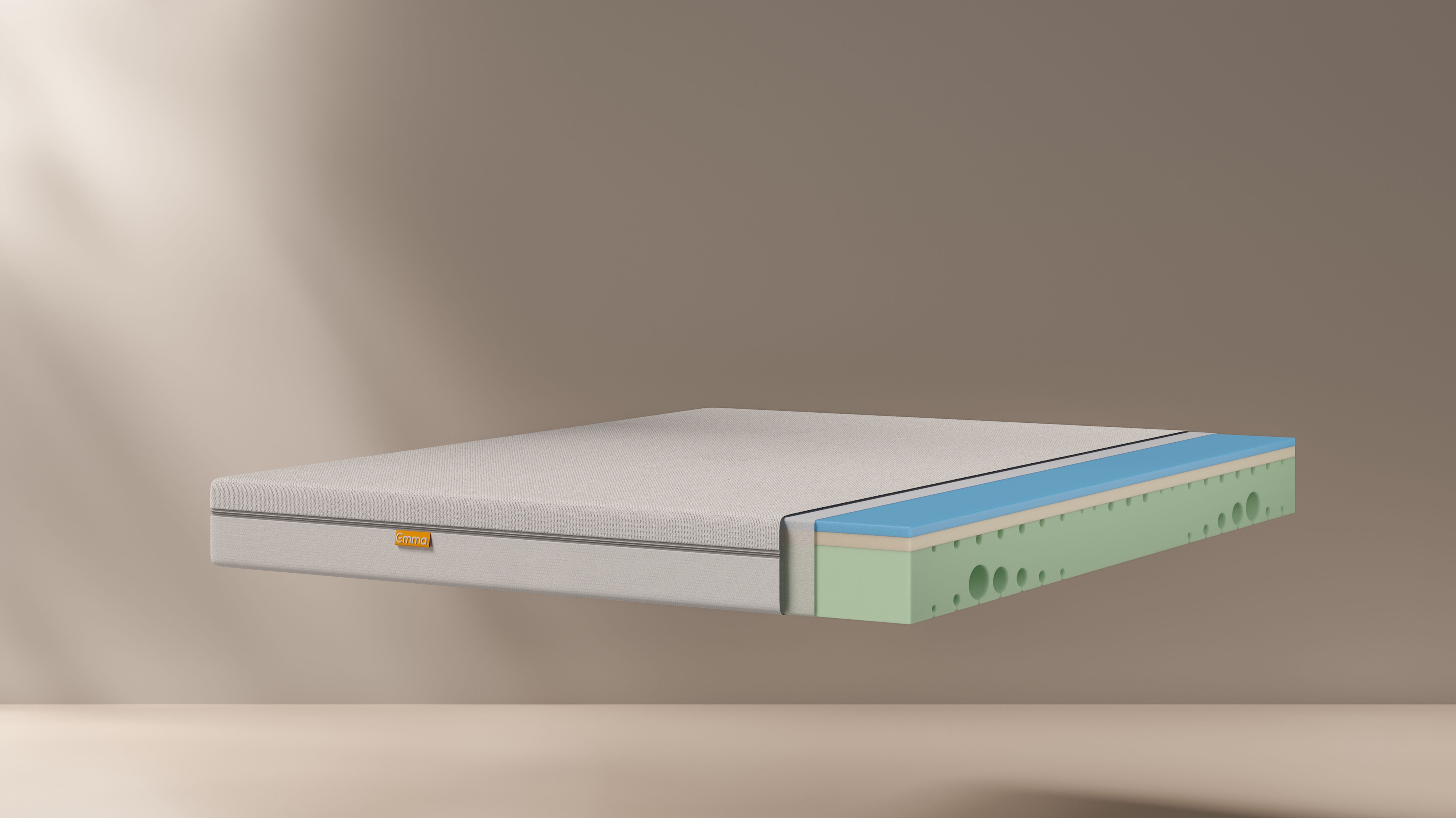 Thumbnail - Emma Kaltschaummatratze "Emma One, 7 Zonen Matratze 90x200 cm, 140x200 cm & weitere Größen" 18 cm hoch Raumgewicht: 52 k...