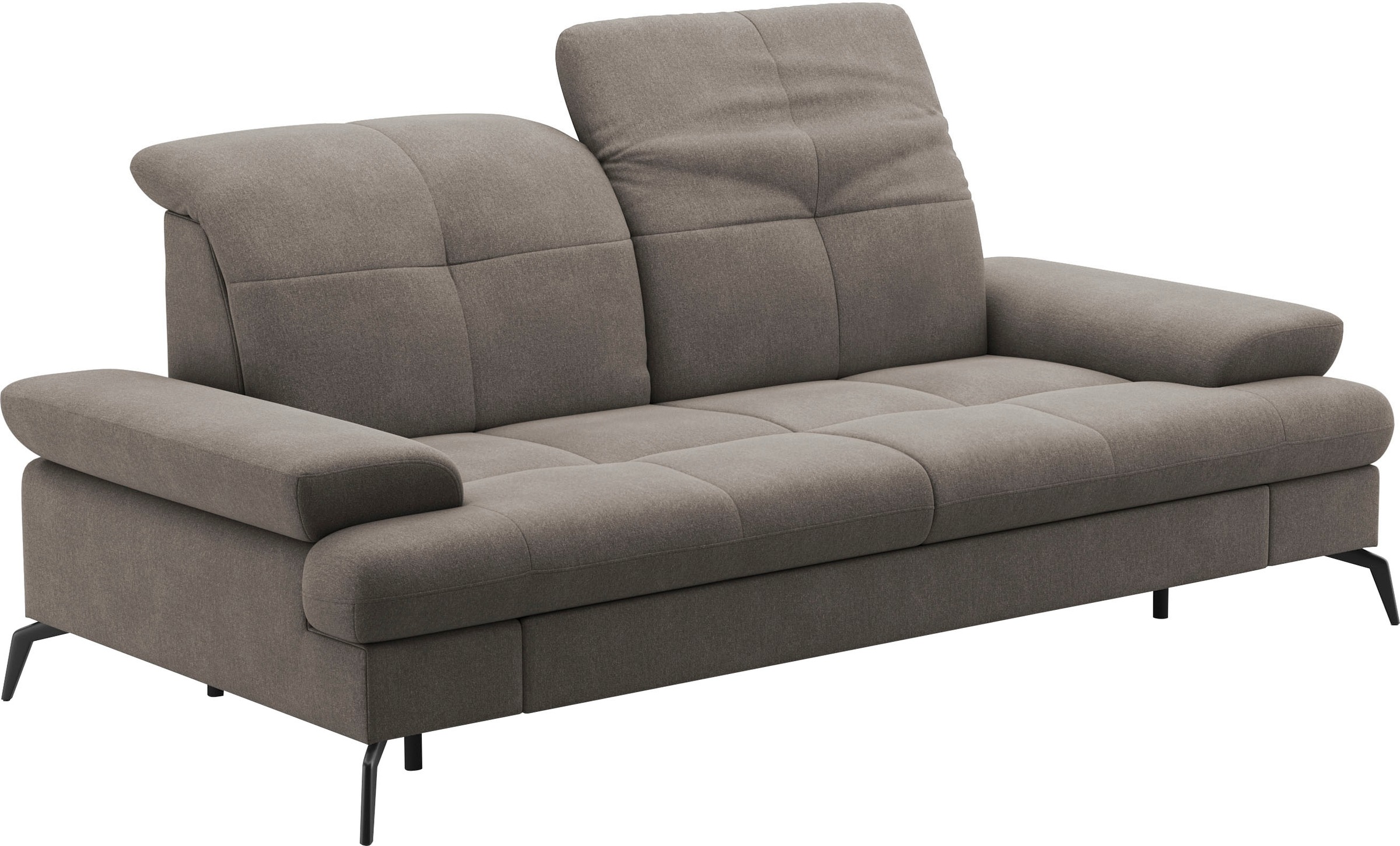 sit&more 2,5-Sitzer »Amica, inkl. Sitztiefenverstellung und Armteilverstellung«, wahlweise mit Kopfteilverstellung und Bettfunktion