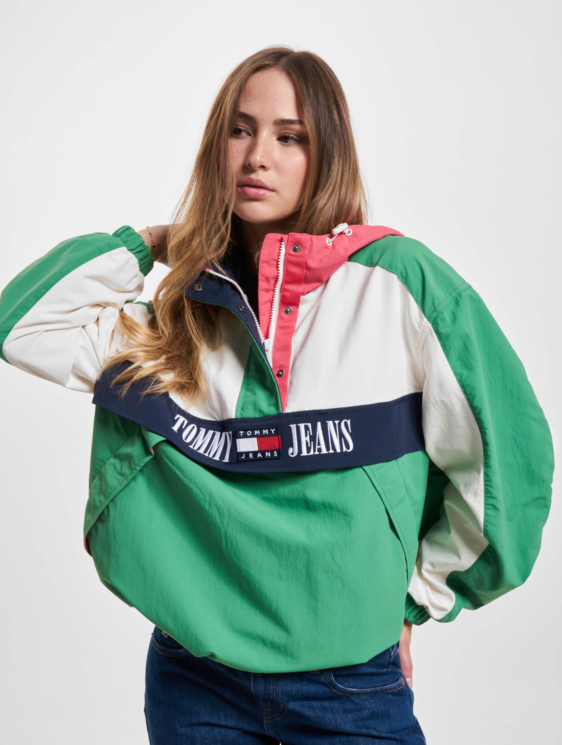 Windbreaker »Damen Tommy Jeans Archive 3 Popover Windbreaker«, (1 St.)