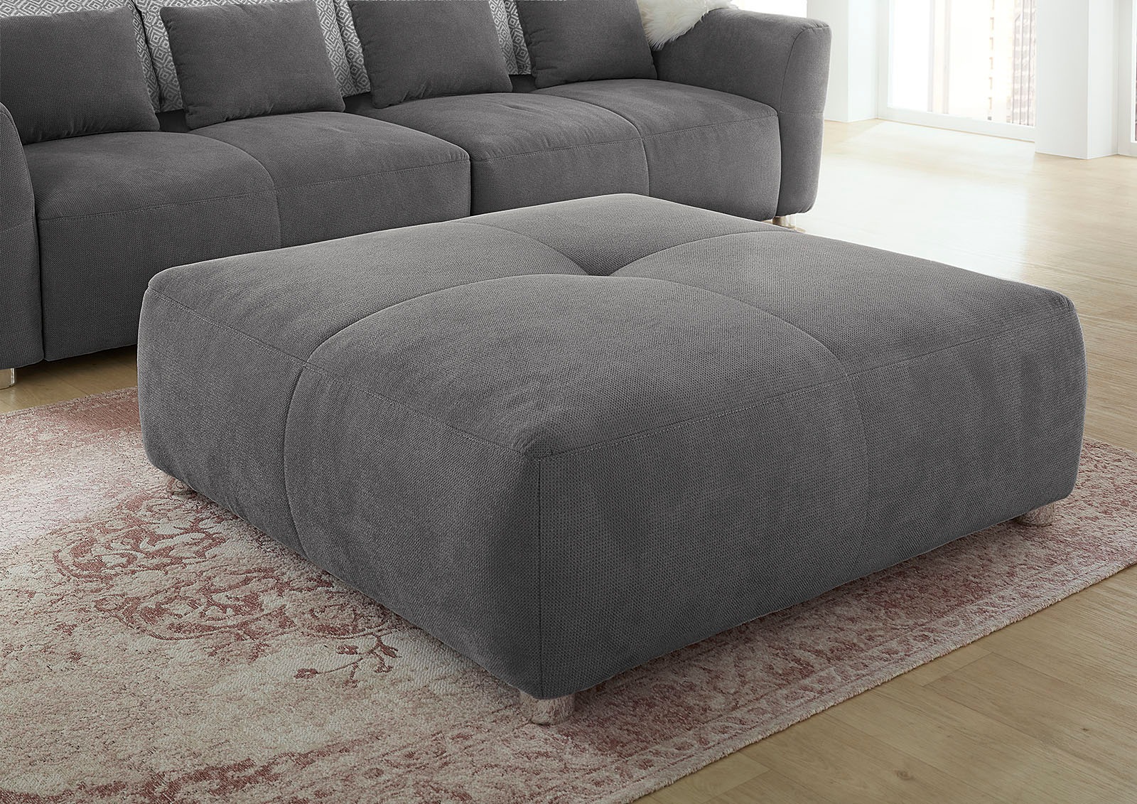 Jockenhöfer Gruppe Hocker "Gulliver, B: 130 cm" mit Federkernpolsterung für günstig online kaufen