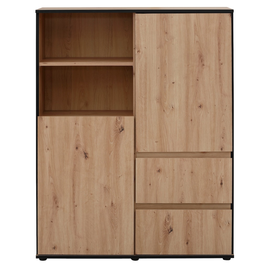 HELA Highboard »Ariana«, mit angeschrägten Griffmulden, Breite 100 cm