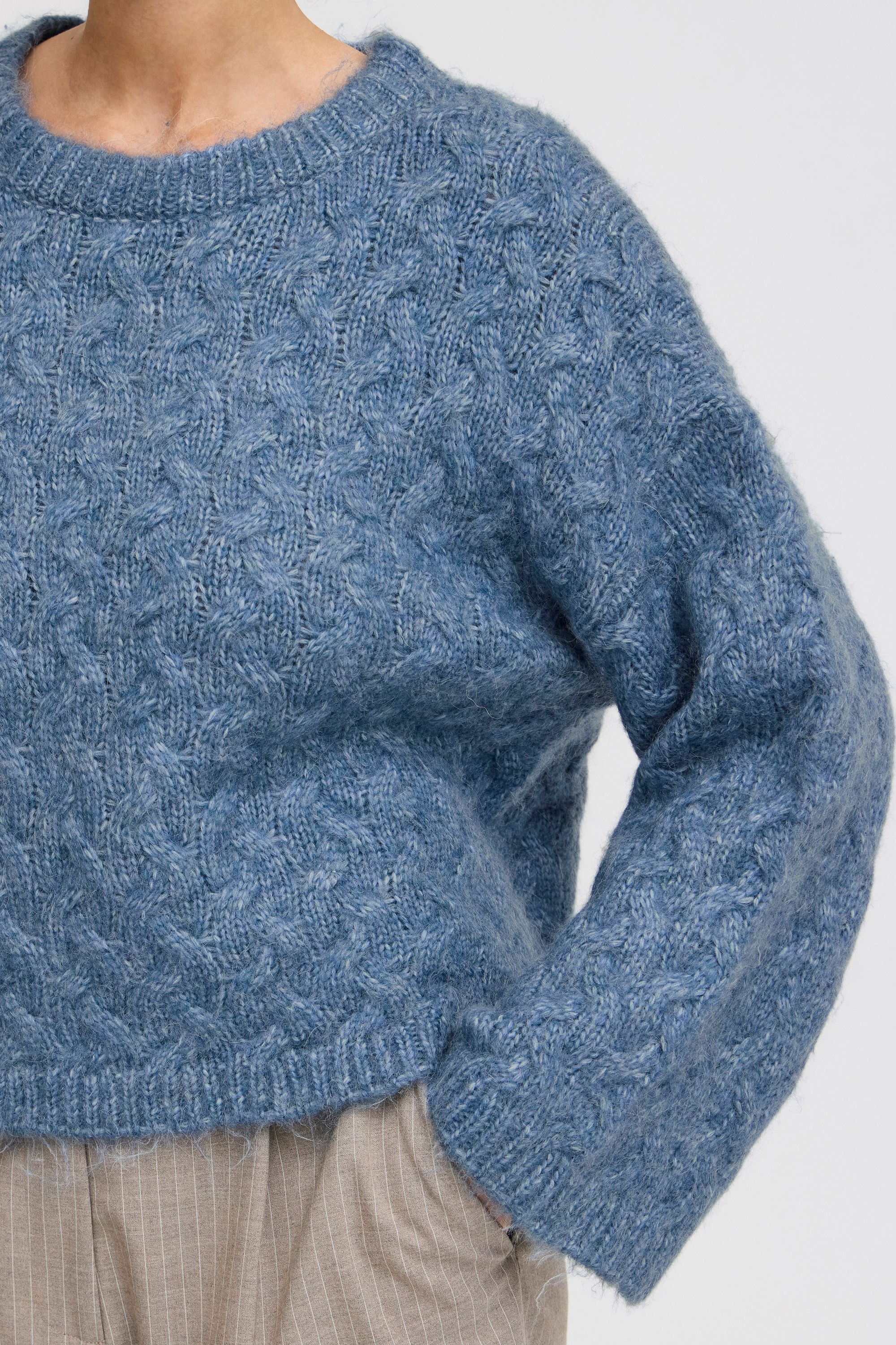 b.young Strickpullover »Strickpullover BYOmhu«