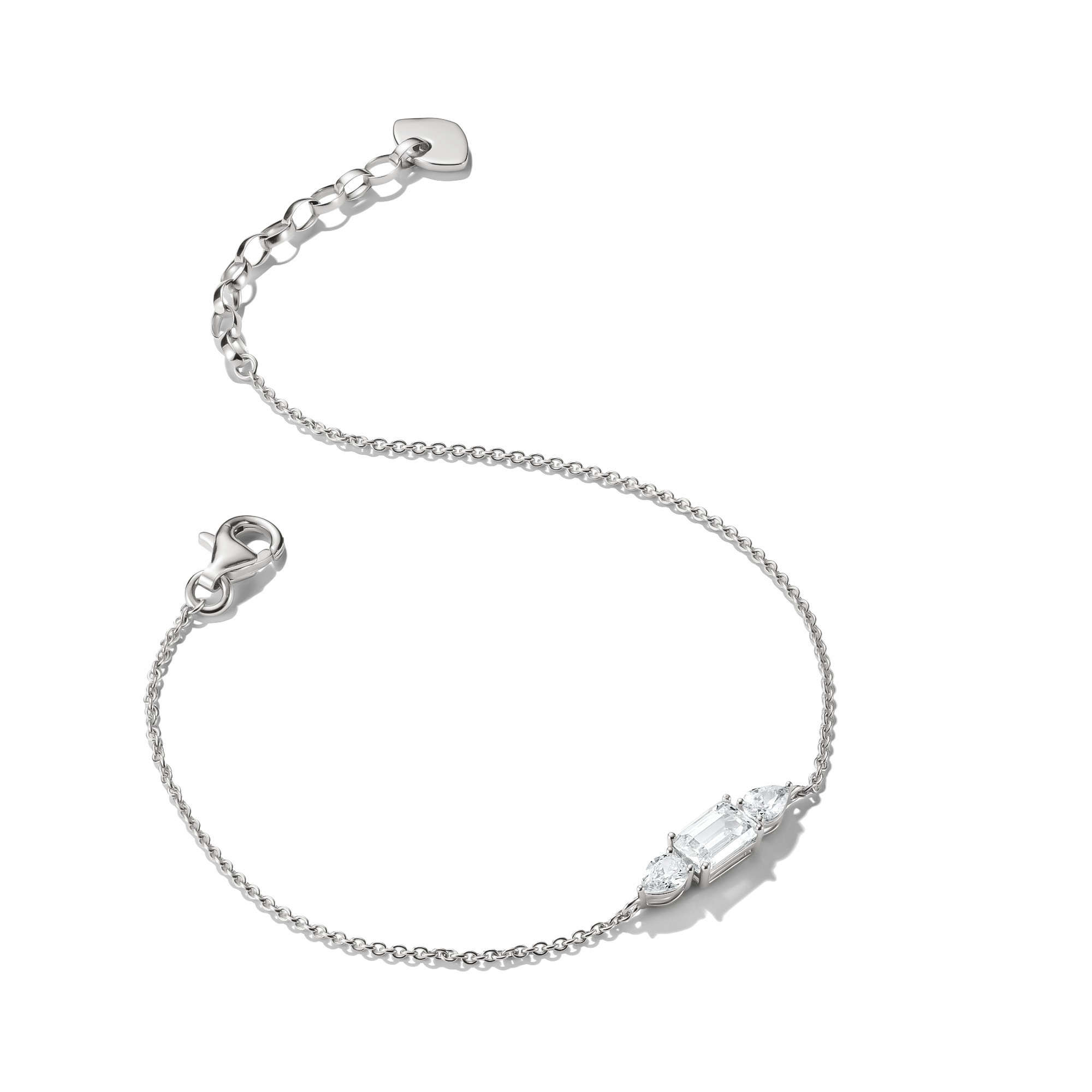 THOMAS SABO Armband »Bold Elegance Armband mit funkelnden Zirkonia« mit Zirkonia (synth.)