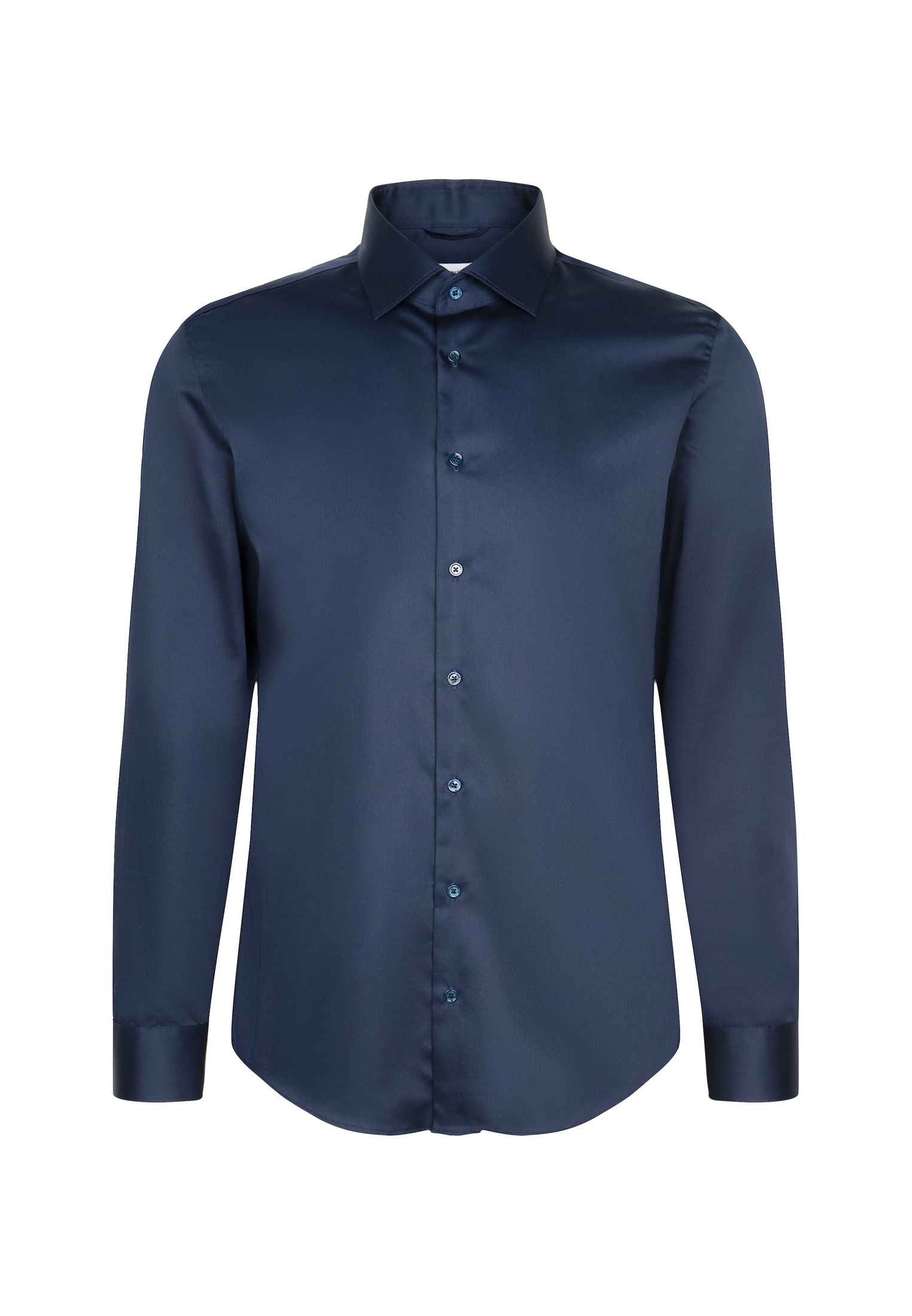 seidensticker Businesshemd »Schwarze Rose« Slim 1/1 Kentkragen Uni