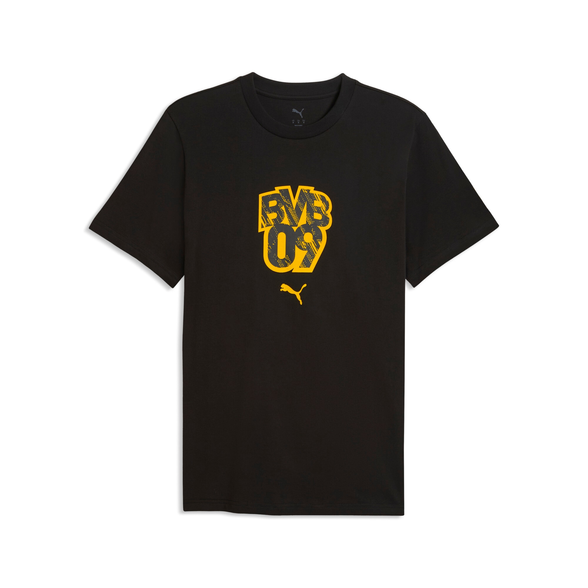 PUMA Trainingsshirt »BVB FTBLCULTURE TEE« Regular Fit, Kurzarm, für Fußball, mit Rundhalsausschnitt